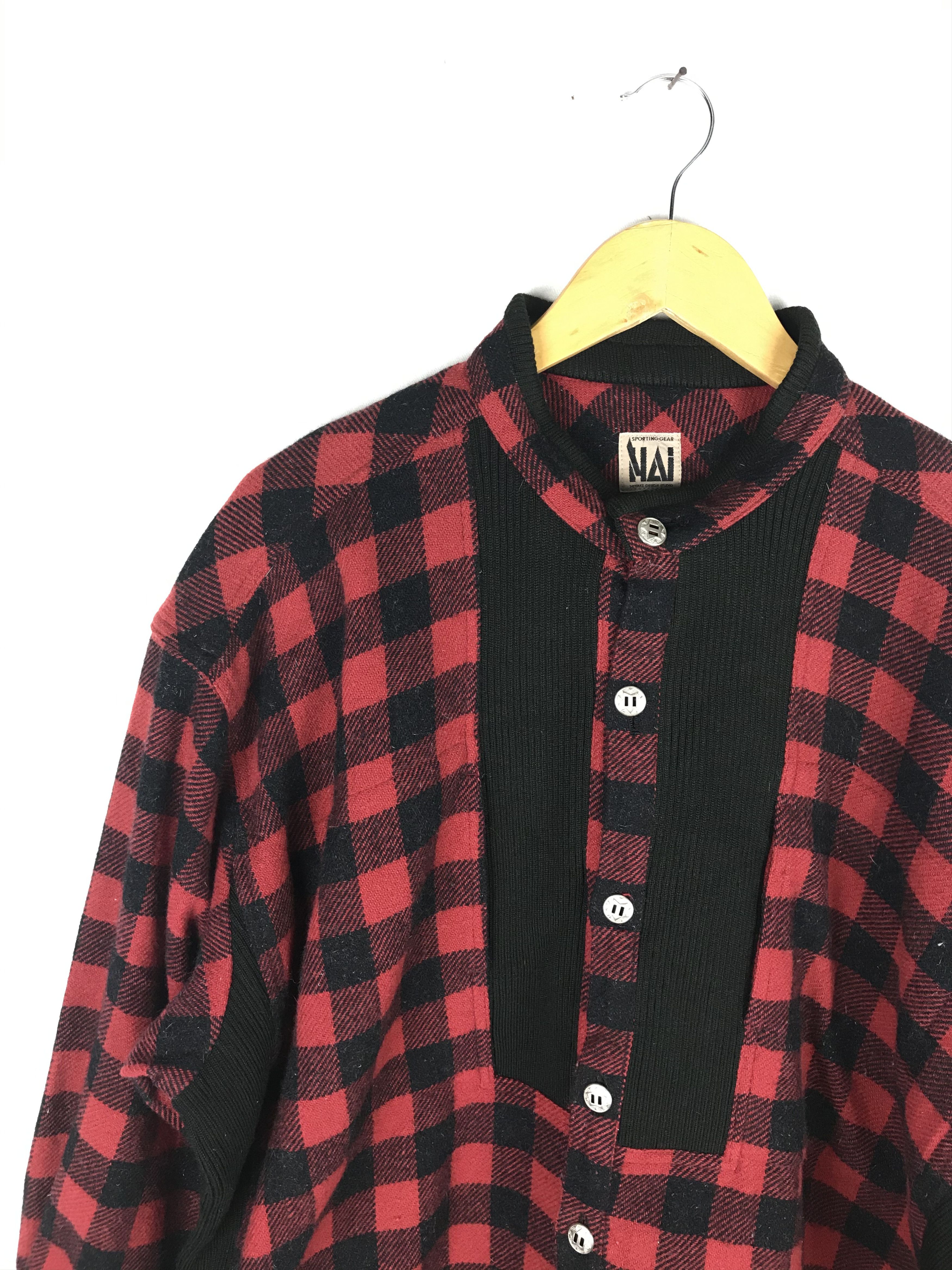 Hai Sporting Gear Vintage Hai sporting Gear by Issey Miyake Tartan Jacket Size US M / EU 48-50 / 2 - 2 Thumbnail
