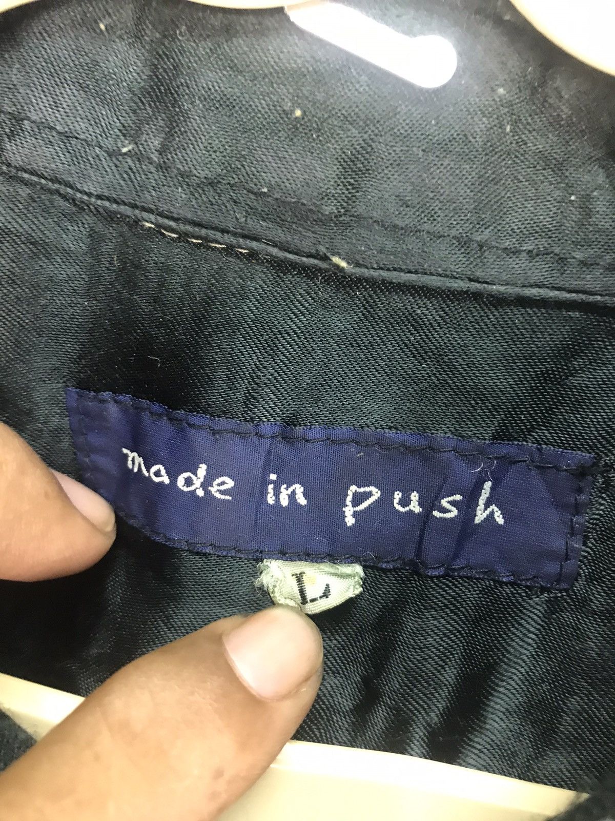 Flannel × Other × Vintage Vintage wool flannel button up shirt by made in push Size US XL / EU 56 / 4 - 3 Thumbnail