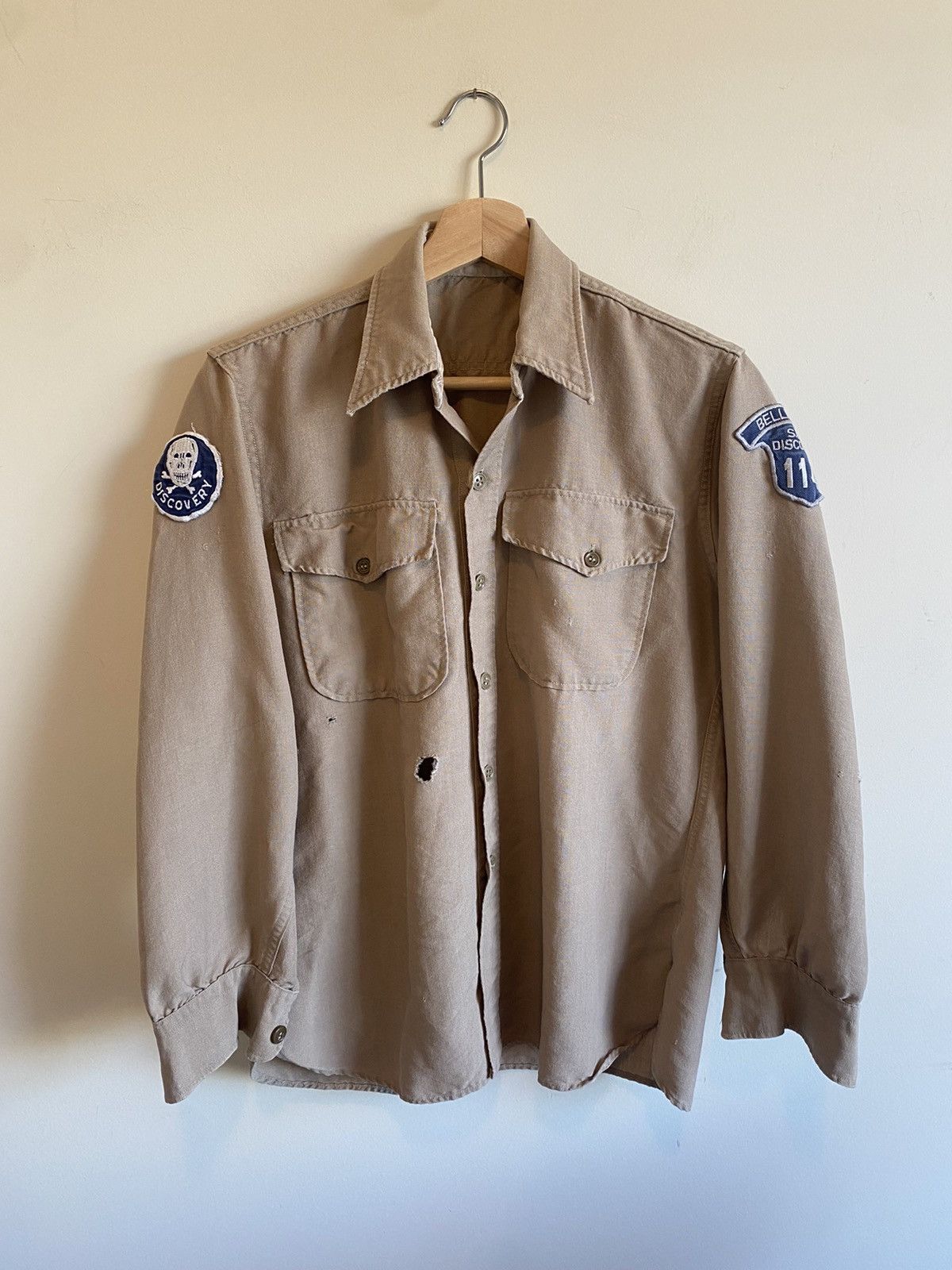 1940s Vintage Military Porn - Vintage 1940s Exploration Farmer Military Shirt 40s 30s 50s 1950s | Grailed