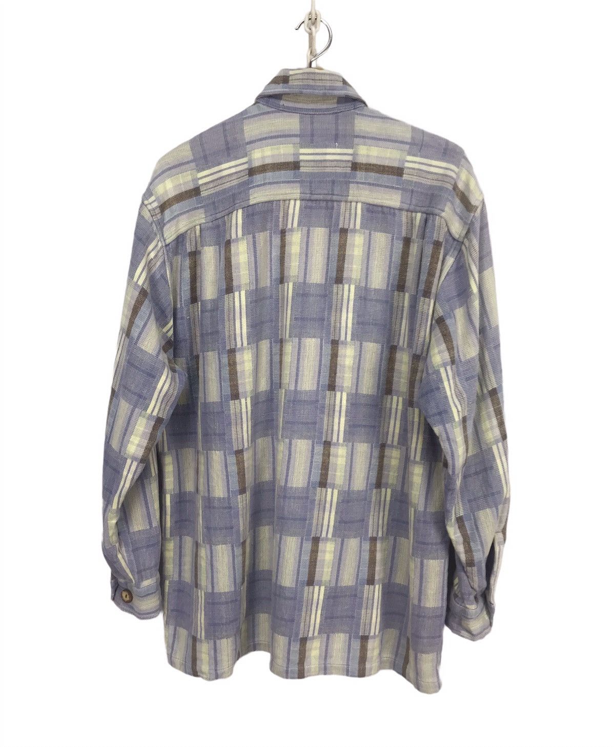 Flannel × Van Vintage flannel button up shirt by van Size US M / EU 48-50 / 2 - 2 Thumbnail