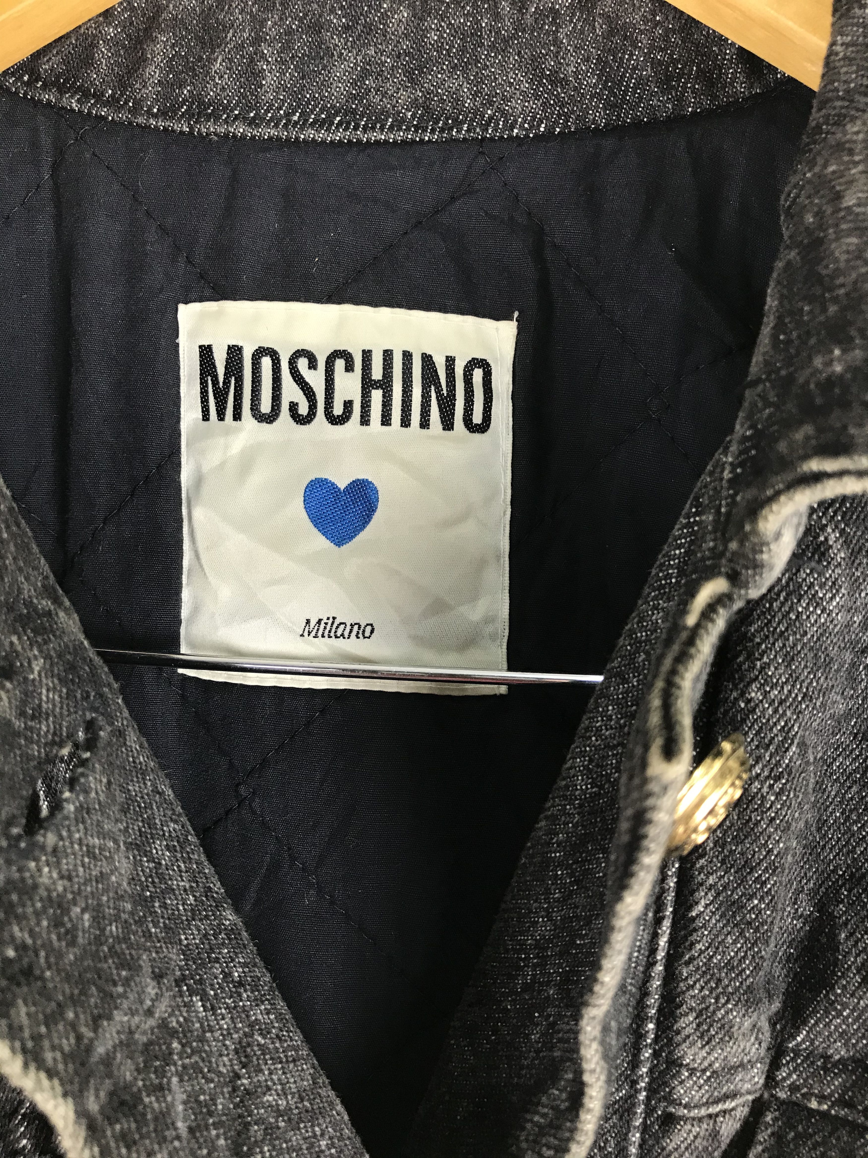 Moschino Moschino Denim Jacket Size US S / EU 44-46 / 1 - 7 Thumbnail
