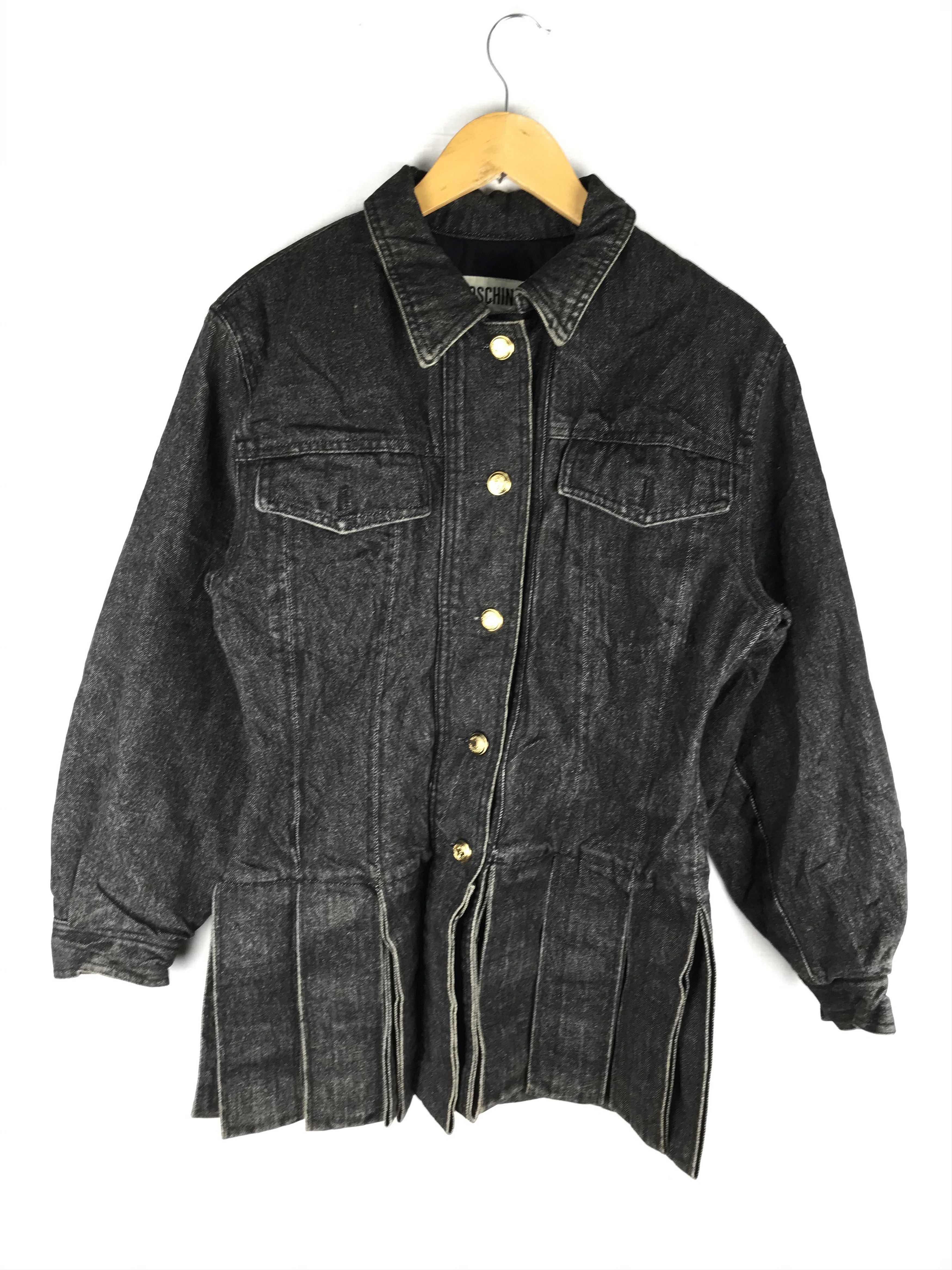 Moschino Moschino Denim Jacket Size US S / EU 44-46 / 1 - 1 Thumbnail