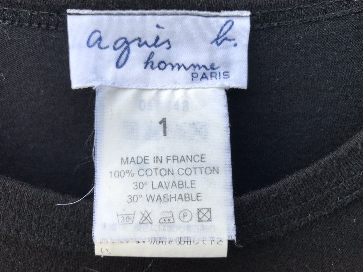 Designer × Vintage × agnes b. Agnes B. x Rafael Gray Tee Size US M / EU 48-50 / 2 - 3 Thumbnail