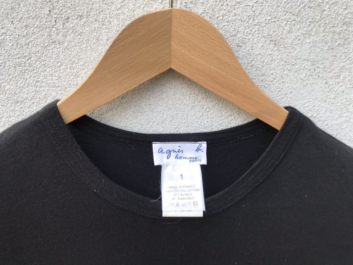 Designer × Vintage × agnes b. Agnes B. x Rafael Gray Tee Size US M / EU 48-50 / 2 - 2 Thumbnail