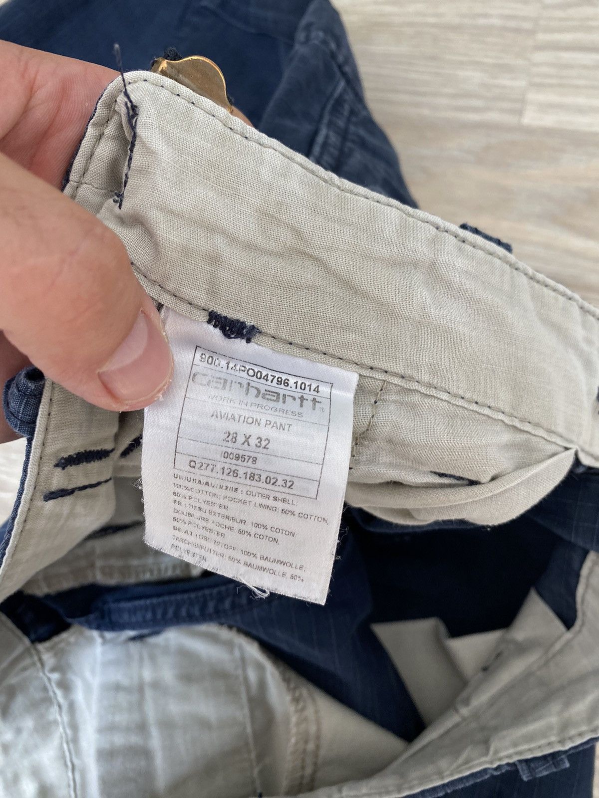 Carhartt Cargo Pants Vintage y2k Travis Scott style multi pocket Size US 28 / EU 44 - 3 Thumbnail