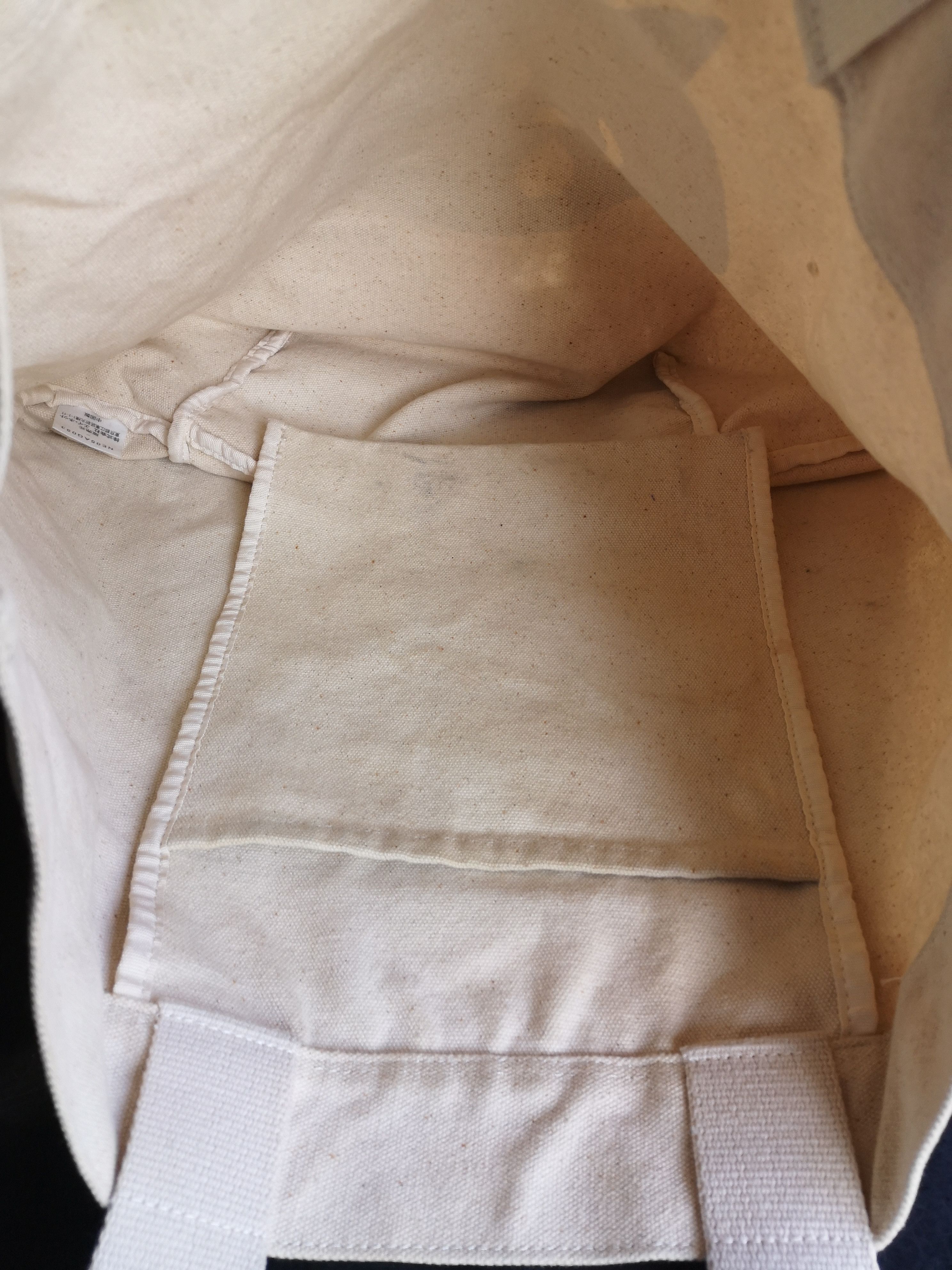 Issey Miyake × Japanese Brand × Ne-Net Ne-net by Issey Miyake Canvas Tote Bag Size ONE SIZE - 4 Thumbnail