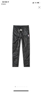 NEW Nike X Fear of God Warm Up Nylon NBA Pants Black FOG Small CU4684-010  XS - M