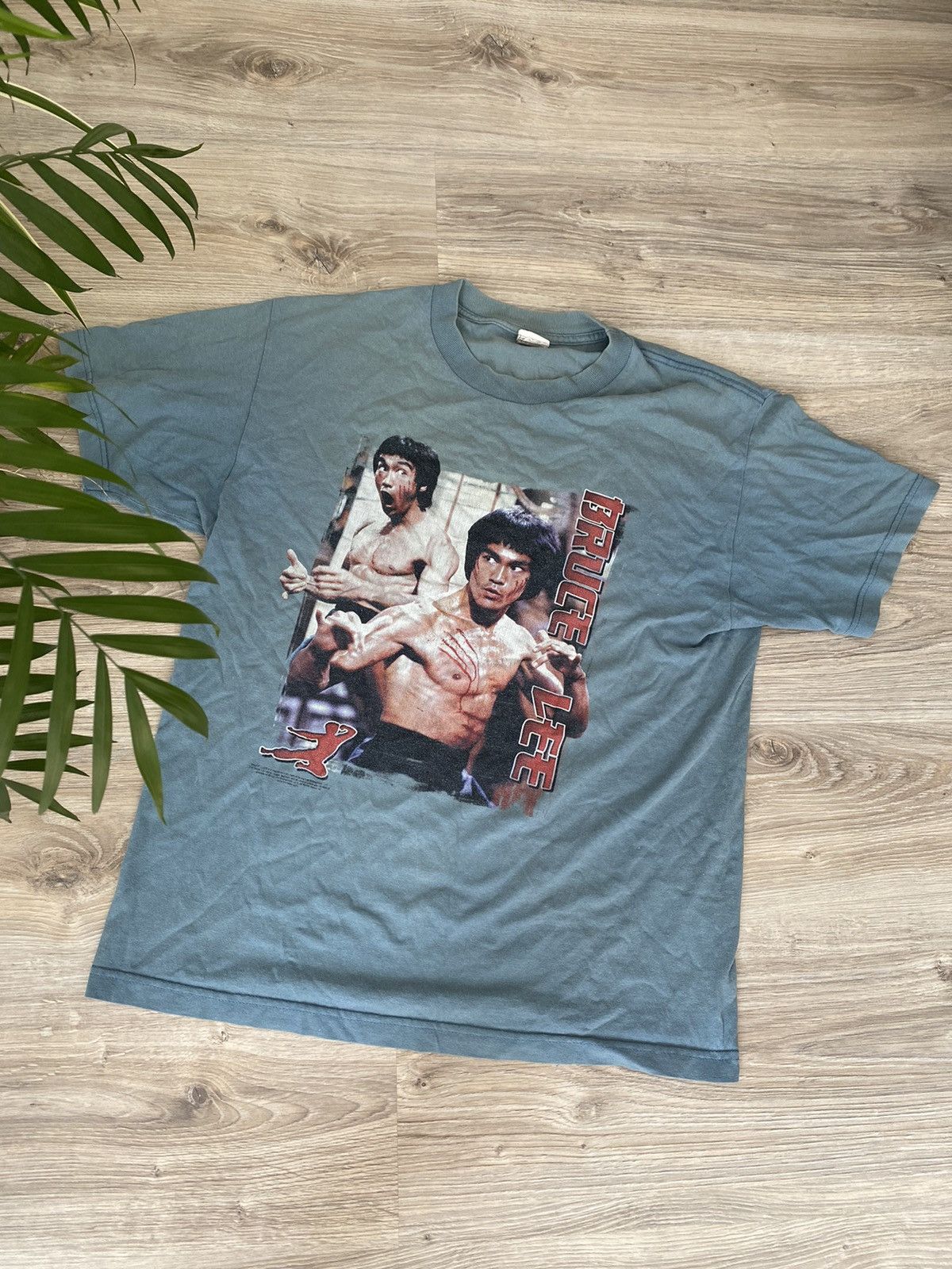 Other Vintage Bruce Lee Potrait Big Printed T Shirt Size US M / EU 48-50 / 2 - 1 Thumbnail