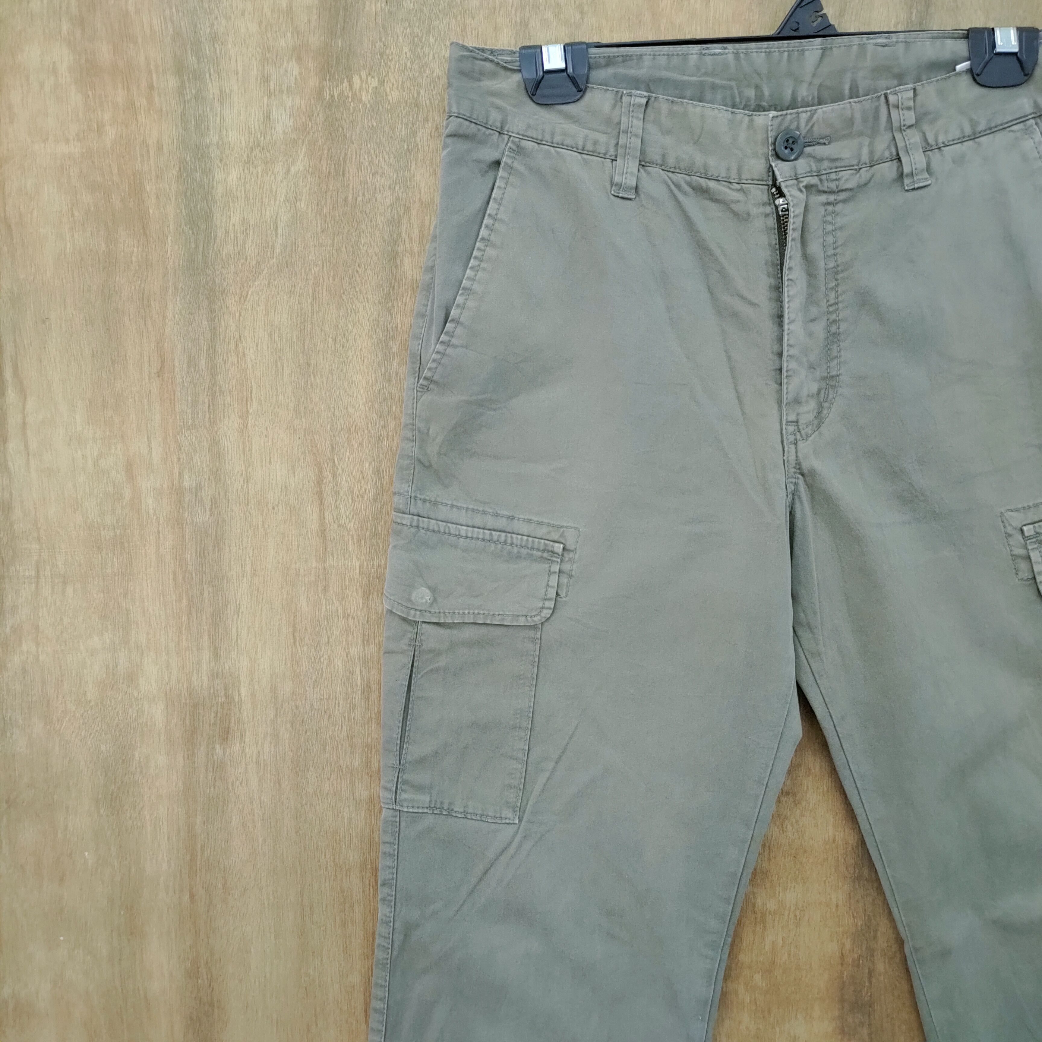 Japanese Brand JAPANESE BRAND FADED SKINNY CARGO PANTS LIKE SKINNY Size US 30 / EU 46 - 6 Thumbnail