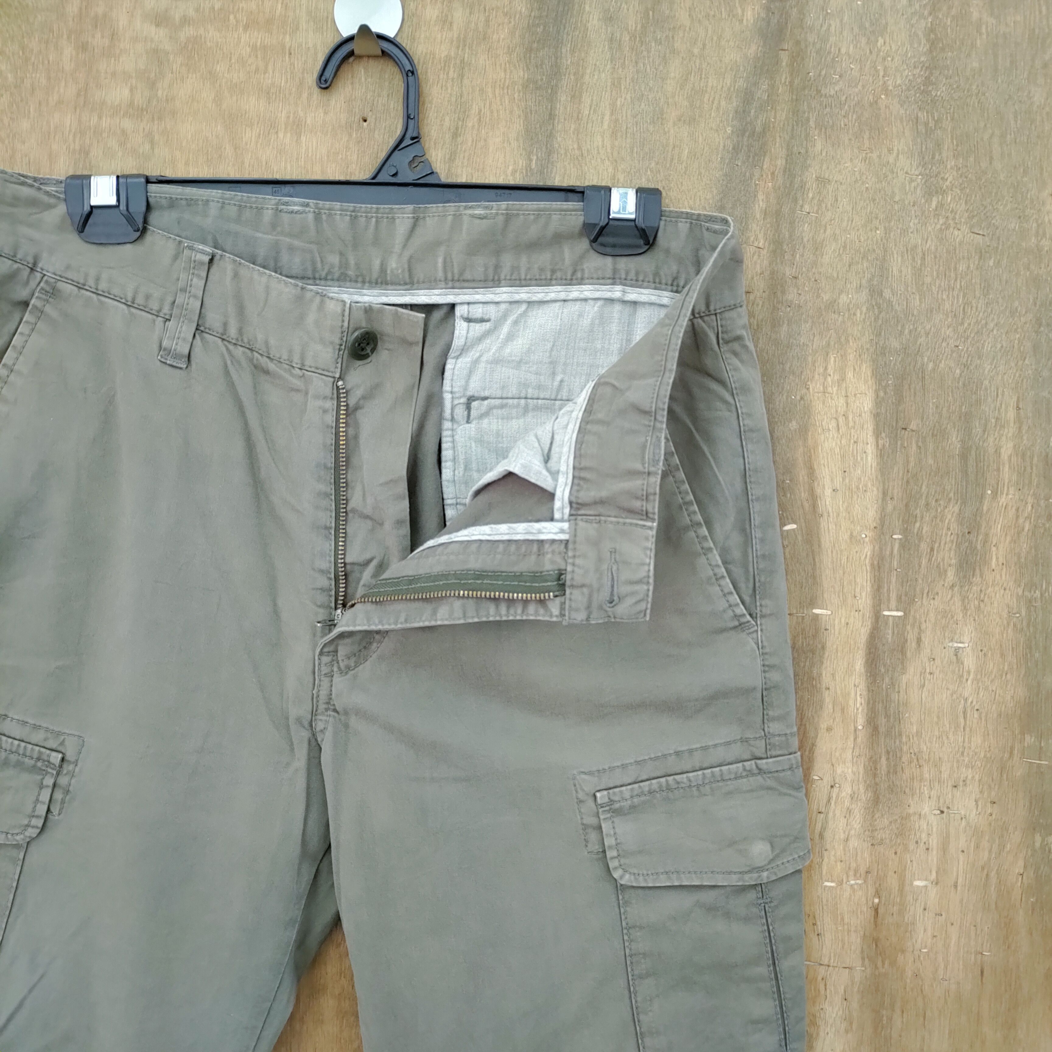 Japanese Brand JAPANESE BRAND FADED SKINNY CARGO PANTS LIKE SKINNY Size US 30 / EU 46 - 4 Thumbnail