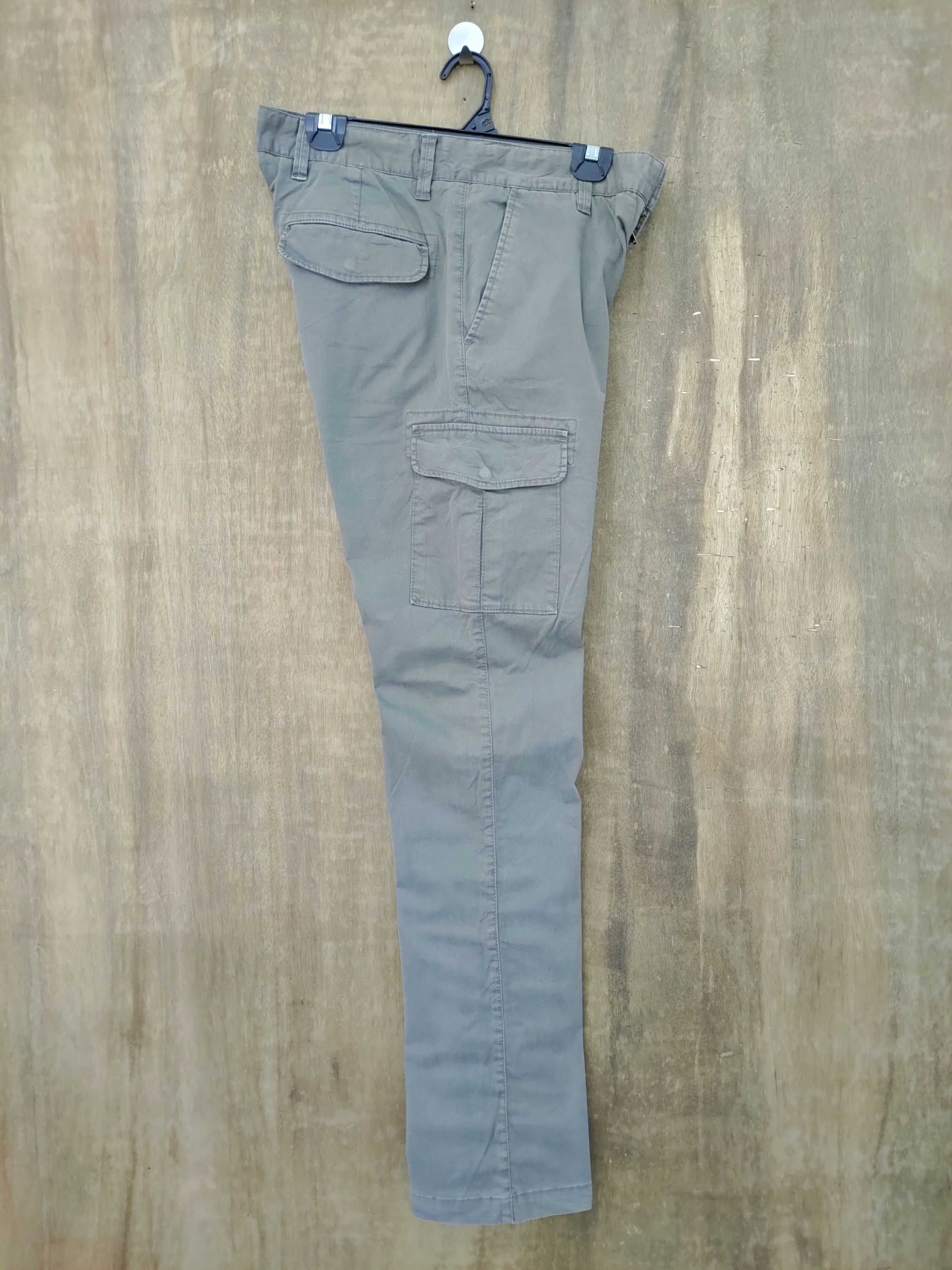 Japanese Brand JAPANESE BRAND FADED SKINNY CARGO PANTS LIKE SKINNY Size US 30 / EU 46 - 10 Thumbnail