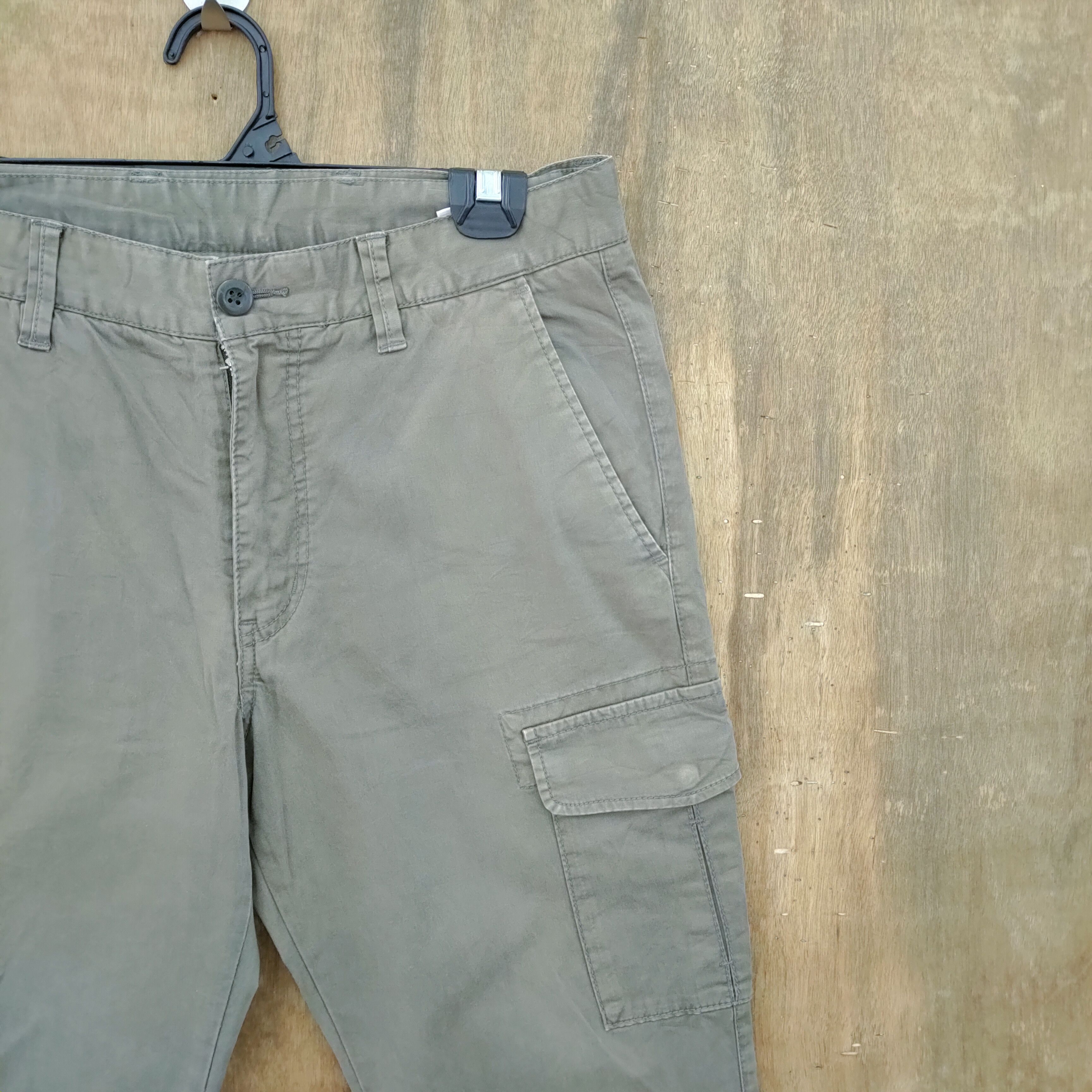 Japanese Brand JAPANESE BRAND FADED SKINNY CARGO PANTS LIKE SKINNY Size US 30 / EU 46 - 5 Thumbnail