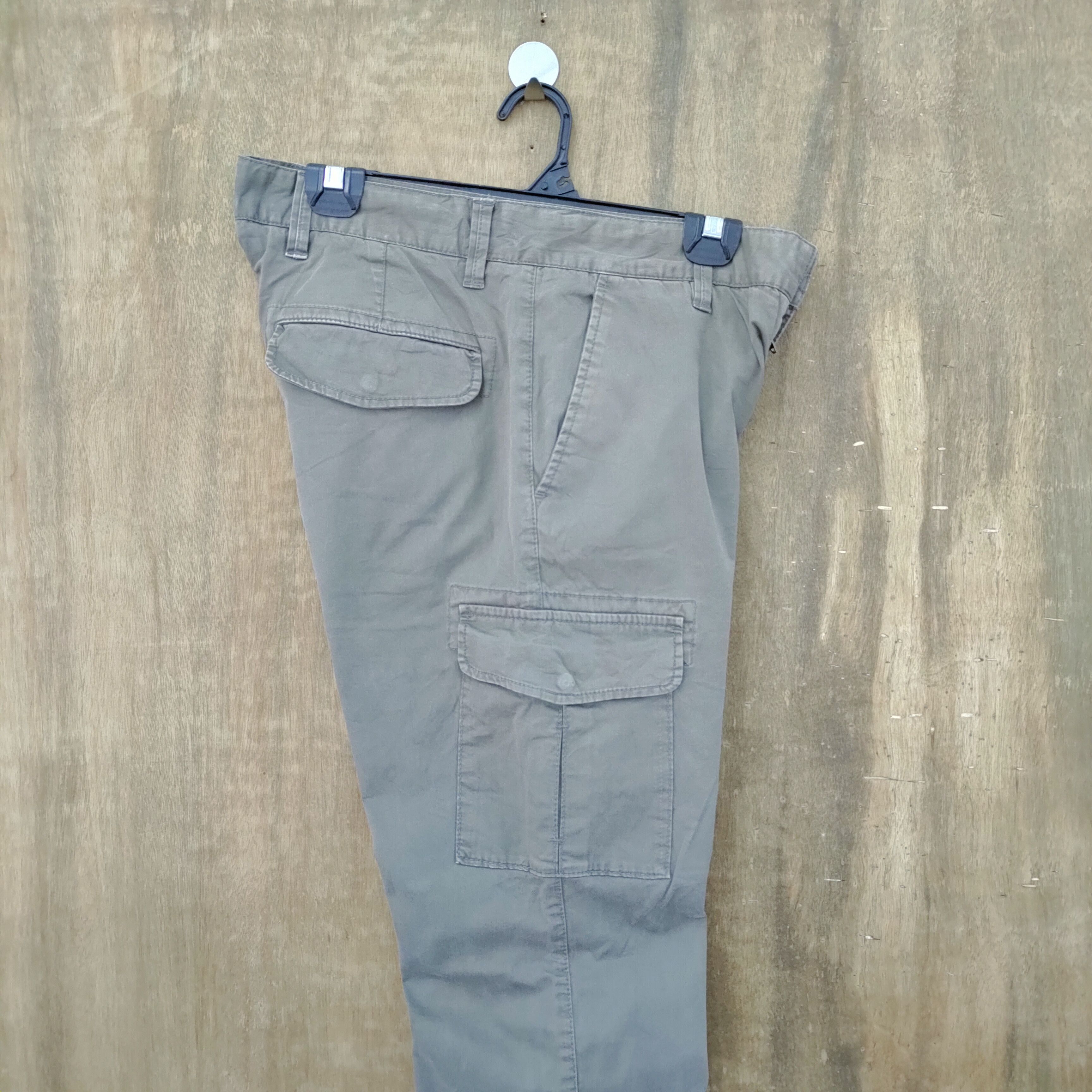 Japanese Brand JAPANESE BRAND FADED SKINNY CARGO PANTS LIKE SKINNY Size US 30 / EU 46 - 11 Thumbnail