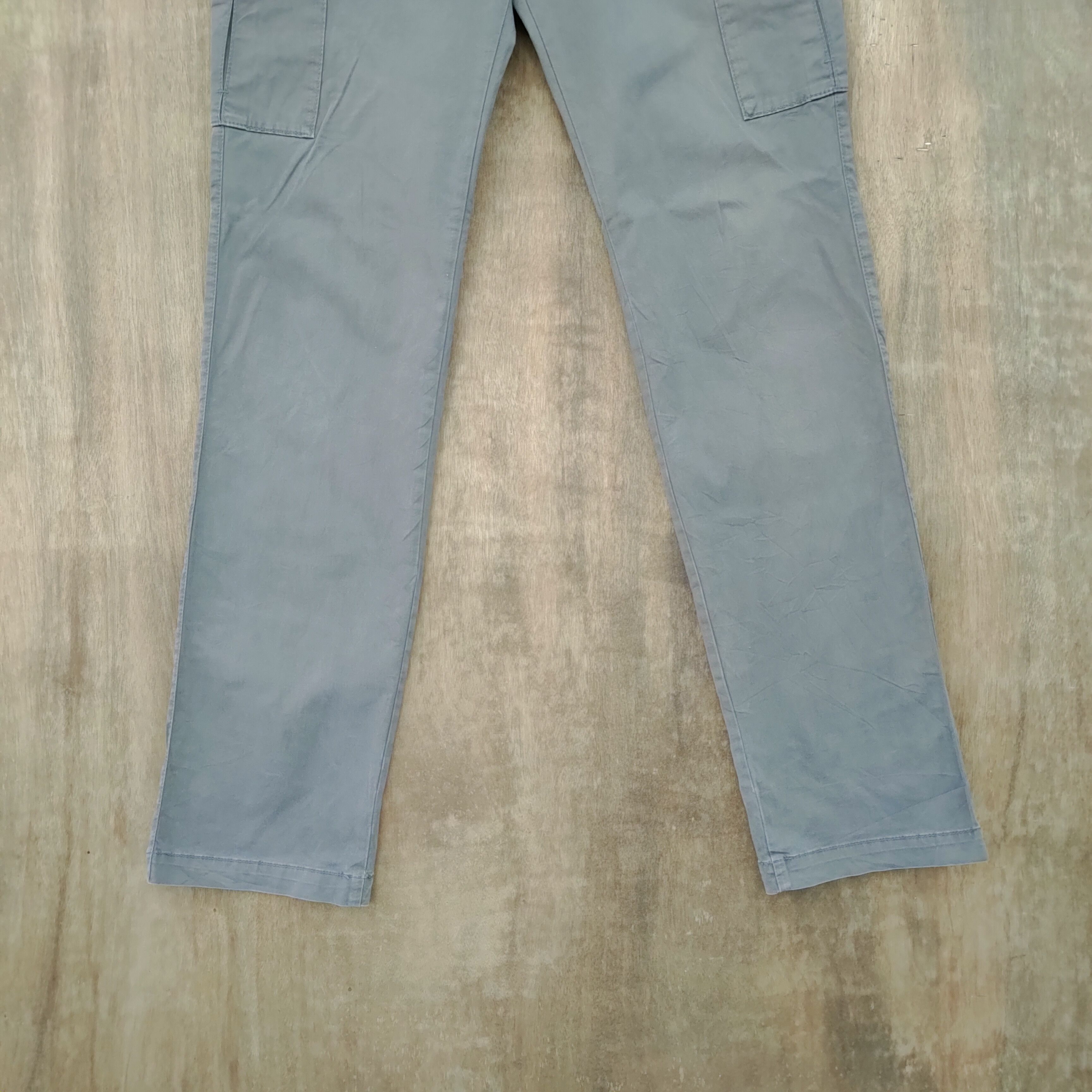 Japanese Brand JAPANESE BRAND FADED SKINNY CARGO PANTS LIKE SKINNY Size US 30 / EU 46 - 3 Thumbnail