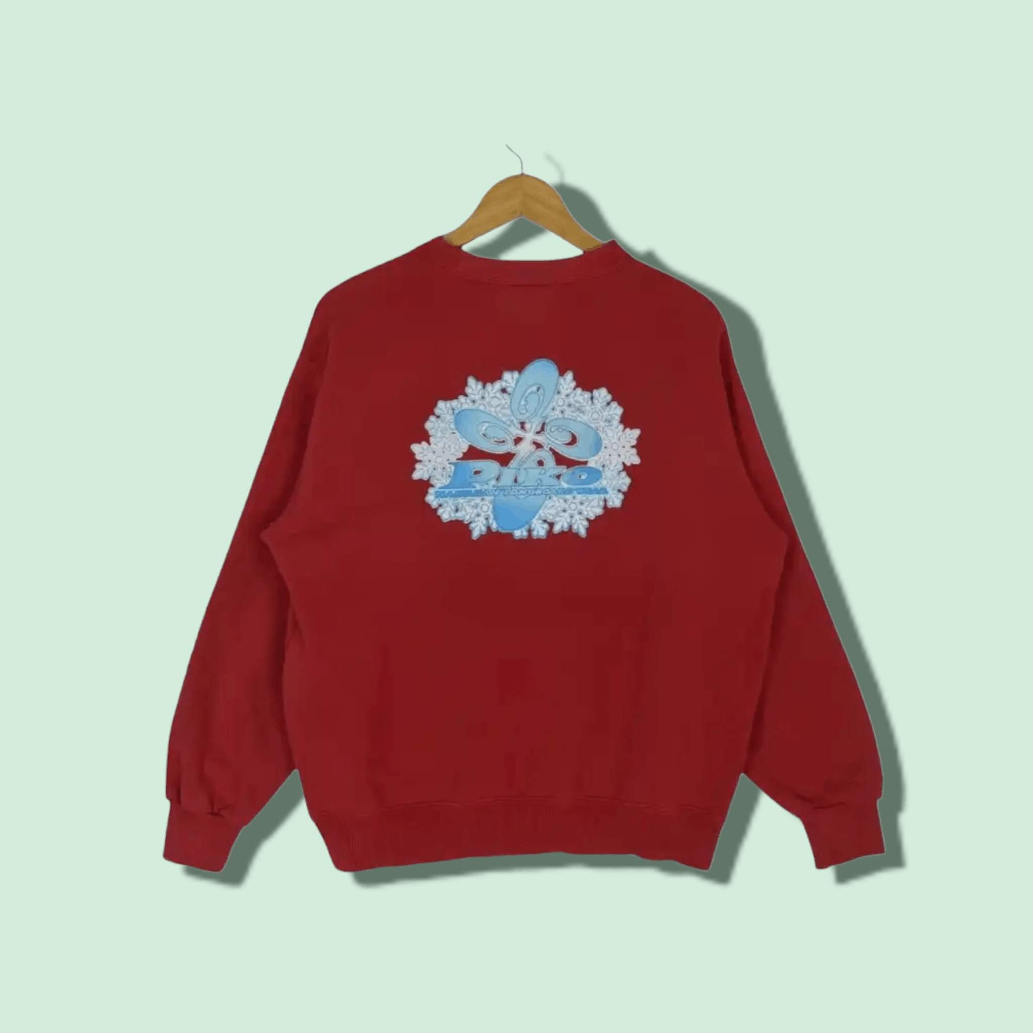 Japanese Brand PIKO Surfboard Big Spell Out Logo Jumper Sweatshirt Size US M / EU 48-50 / 2 - 1 Thumbnail