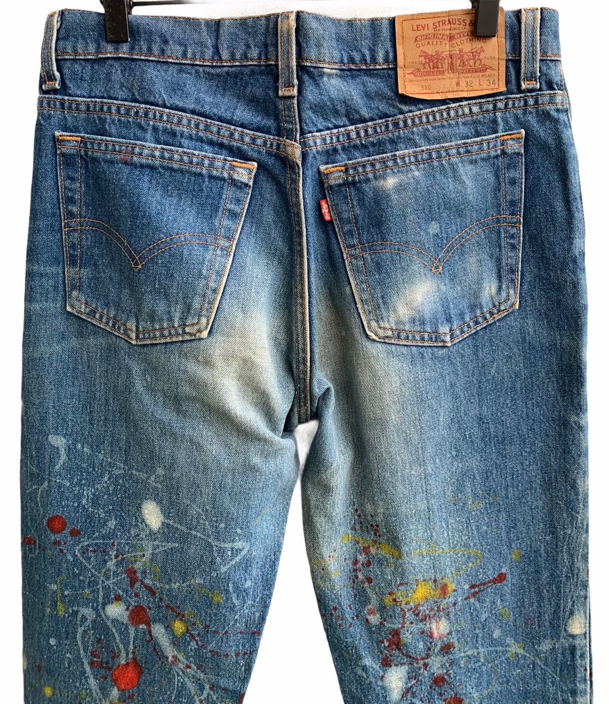 Levi's Vintage 90s Levis 510 Panter Denim Pants Size US 32 / EU 48 - 4 Thumbnail