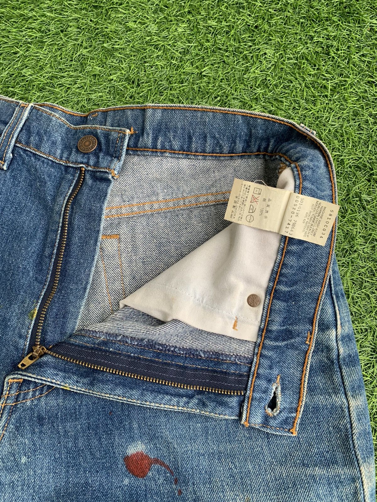 Levi's Vintage 90s Levis 510 Panter Denim Pants Size US 32 / EU 48 - 10 Thumbnail