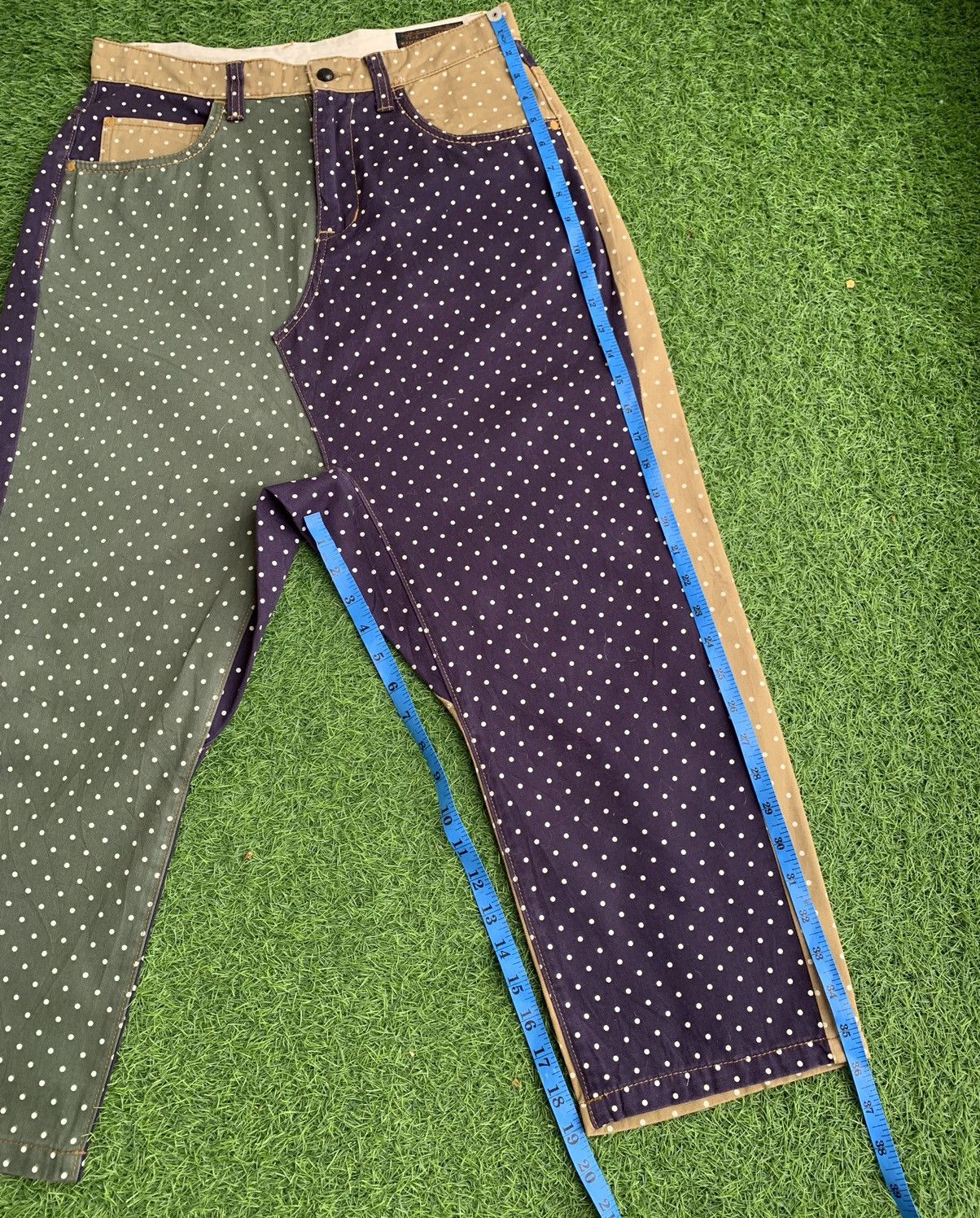Japanese Brand Japanese Brand Cube Sugar Buckle Back Polka Dot 3 Quarter Size US 30 / EU 46 - 15 Thumbnail