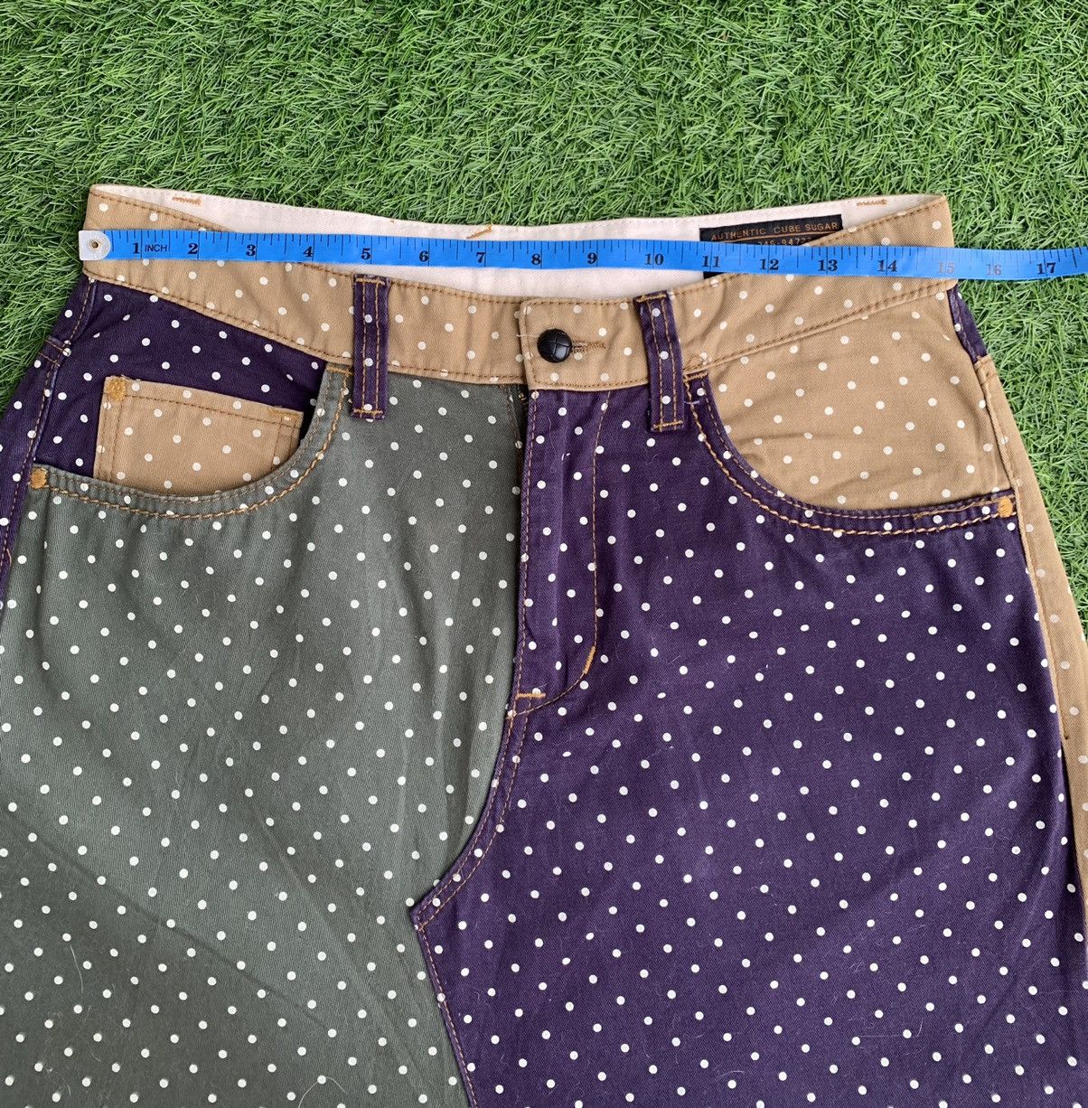 Japanese Brand Japanese Brand Cube Sugar Buckle Back Polka Dot 3 Quarter Size US 30 / EU 46 - 12 Thumbnail