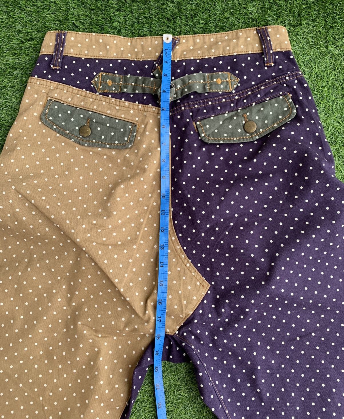 Japanese Brand Japanese Brand Cube Sugar Buckle Back Polka Dot 3 Quarter Size US 30 / EU 46 - 13 Thumbnail