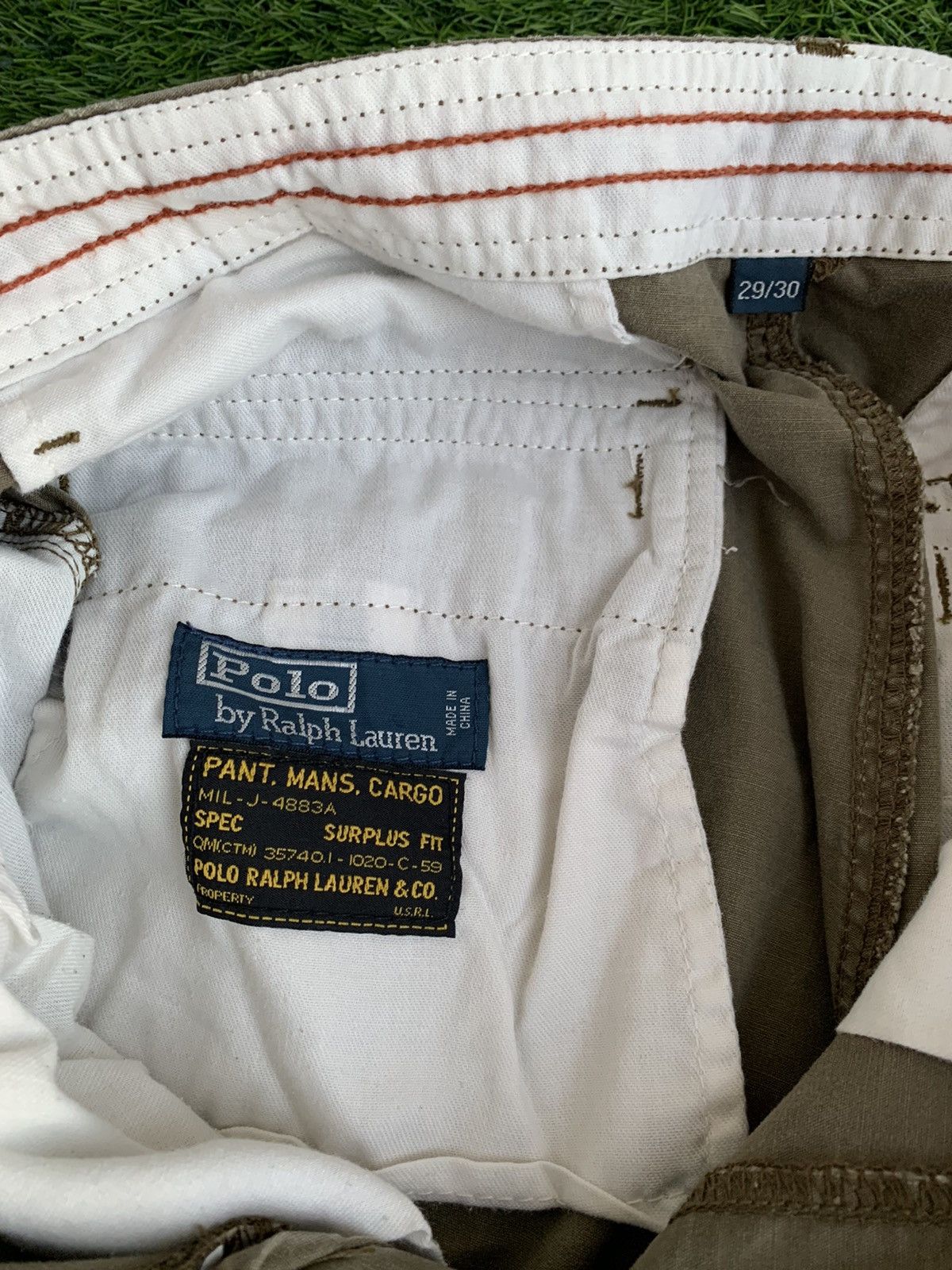 Polo Ralph Lauren × Ralph Lauren Polo Ralph Lauren Tactical Multiple Pocket Cargo Pant Size US 30 / EU 46 - 9 Thumbnail