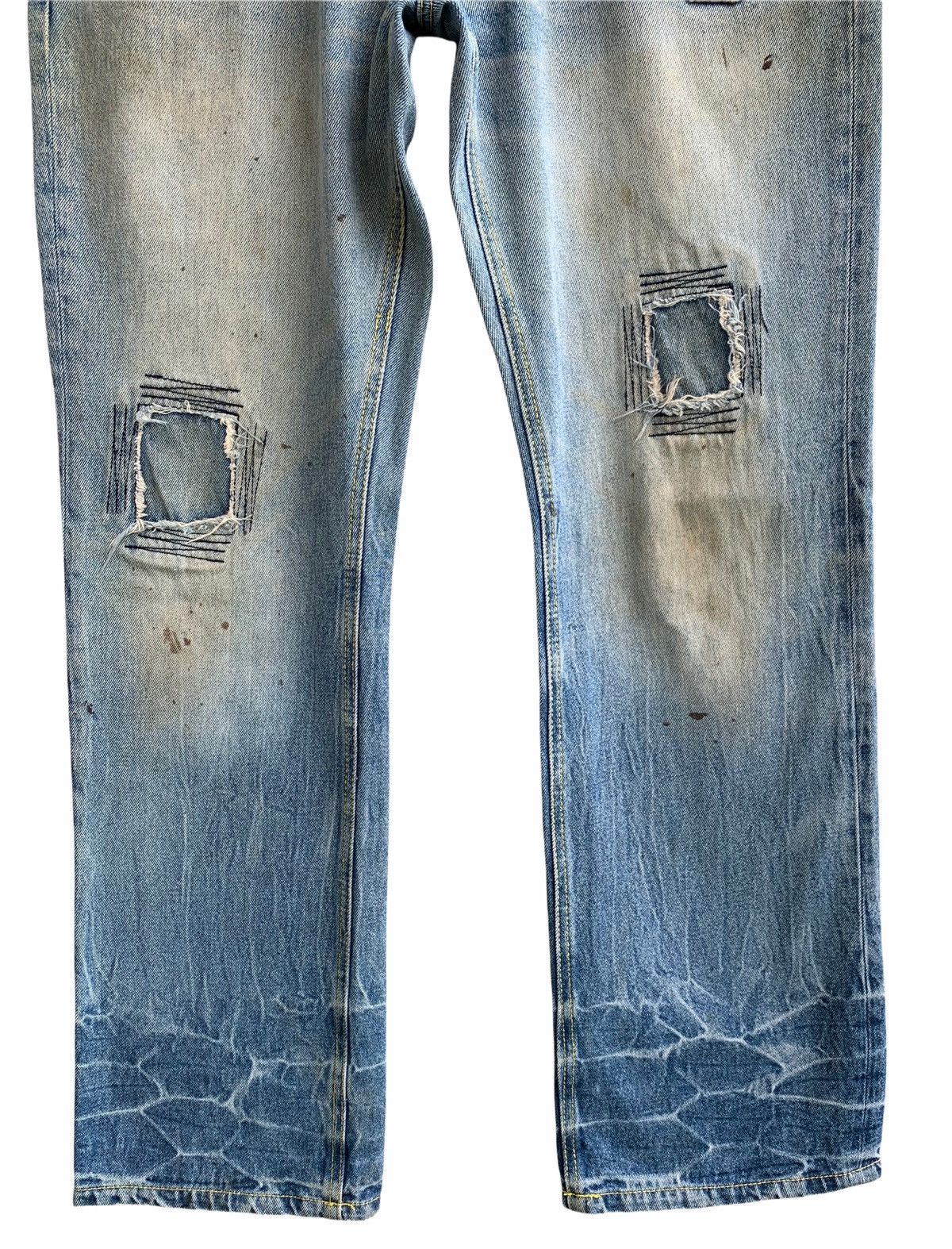 Body Glove Distressed Body Glove Embroidery Patch Denim Pant Size US 34 / EU 50 - 4 Thumbnail