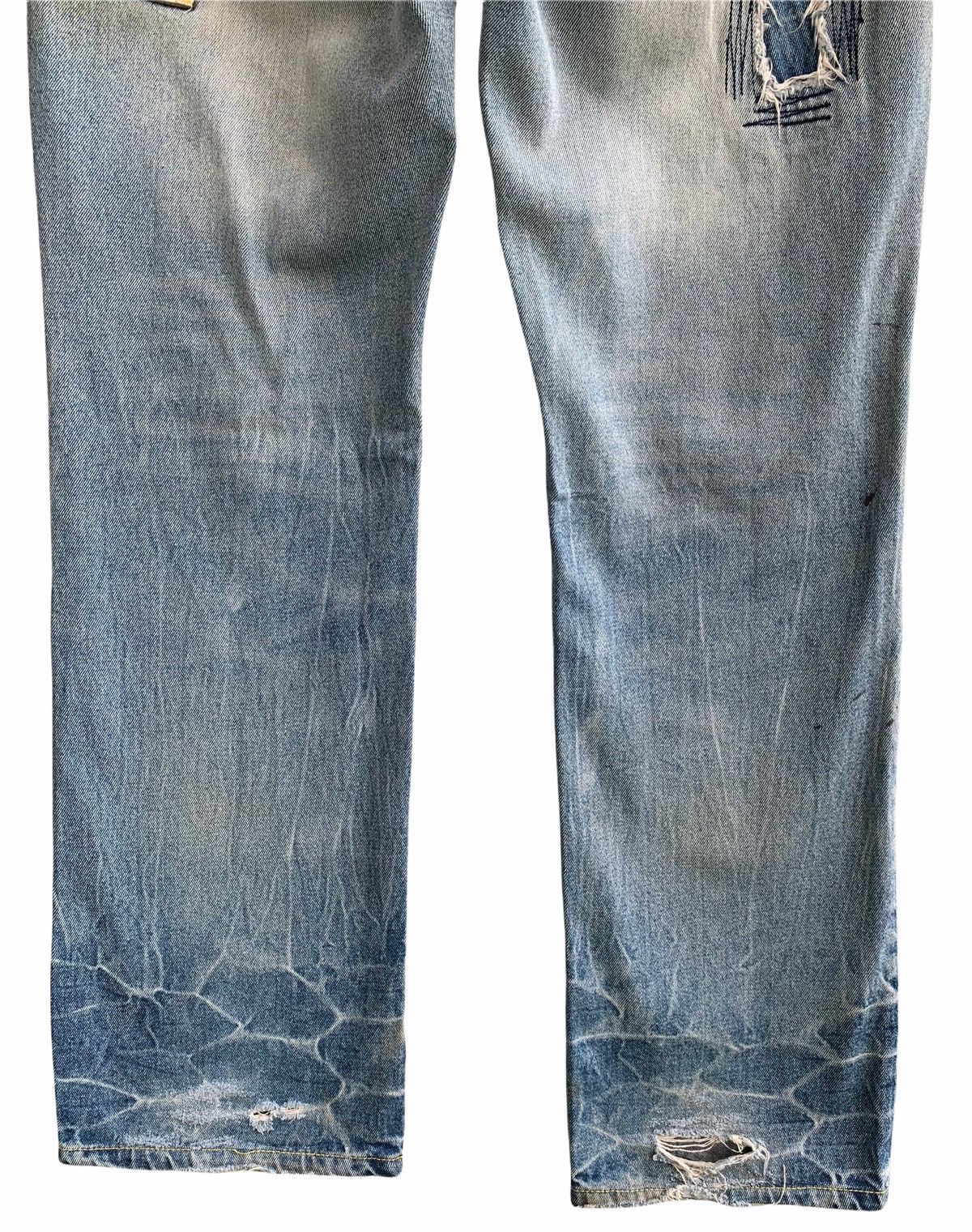 Body Glove Distressed Body Glove Embroidery Patch Denim Pant Size US 34 / EU 50 - 7 Thumbnail