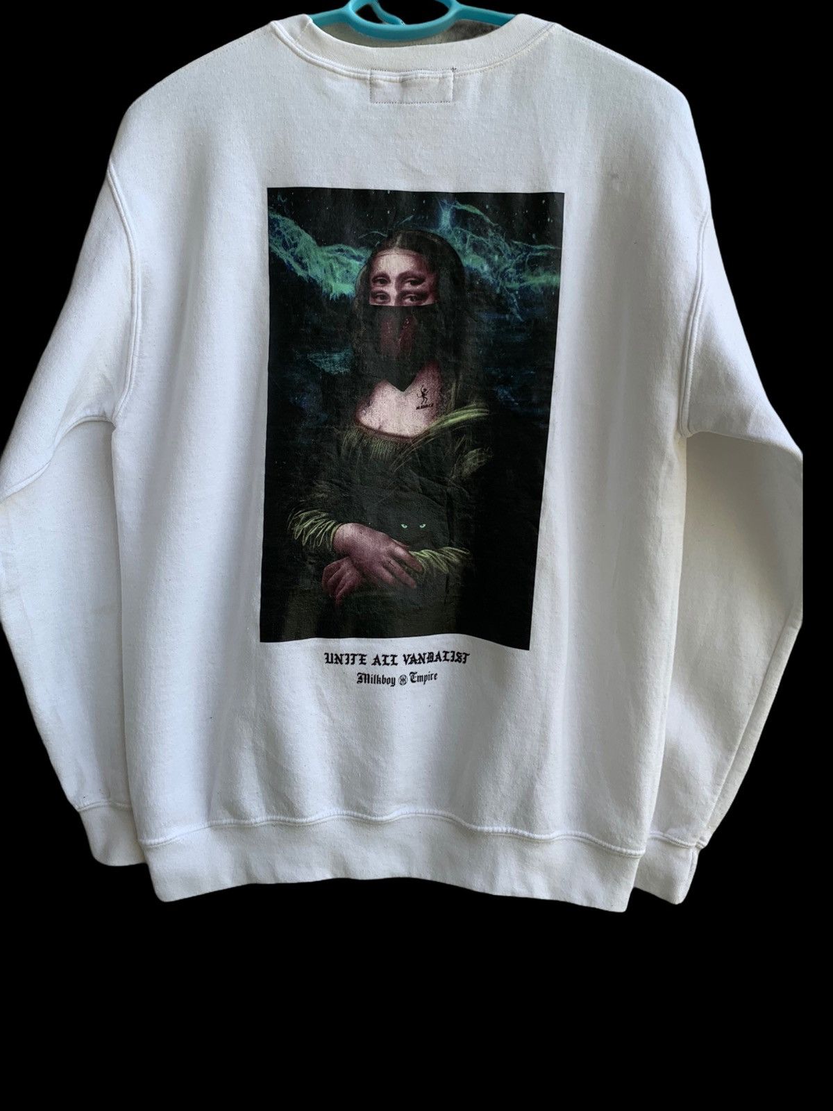 20471120 Vintage milik boy mona lisa printed Size US M / EU 48-50 / 2 - 1 Thumbnail