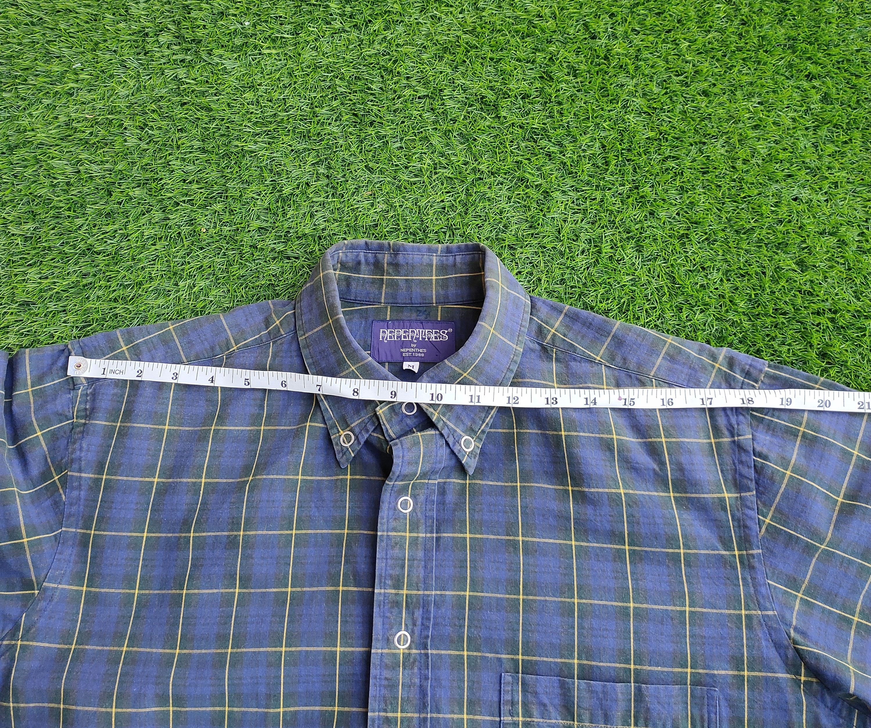 Nepenthes Vintage Checked Nepenthes Shirts. Size US M / EU 48-50 / 2 - 8 Thumbnail