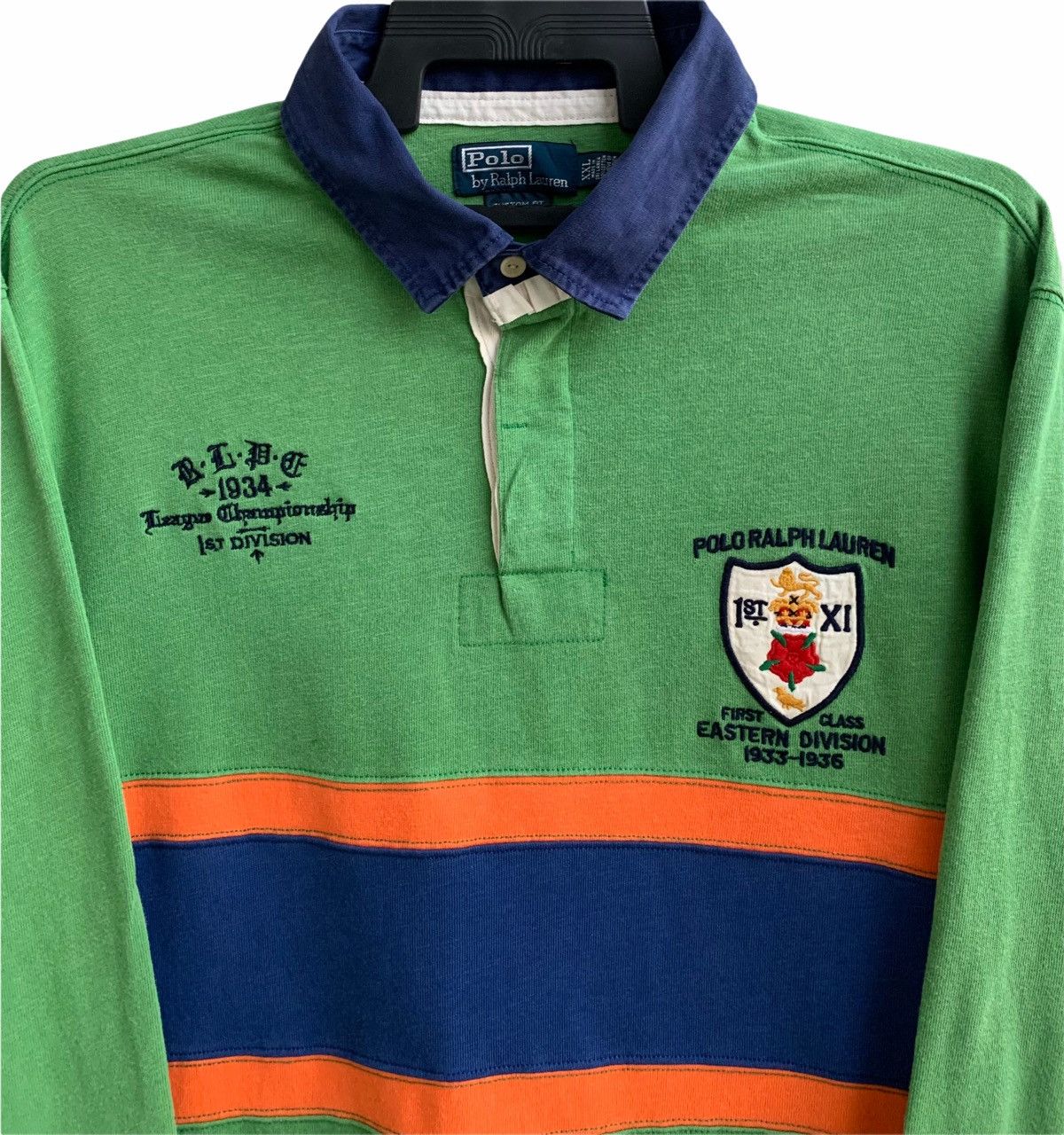 Polo Ralph Lauren Polo Ralph Lauren polos Shirts stripes Long Sleave Size US XXL / EU 58 / 5 - 5 Thumbnail