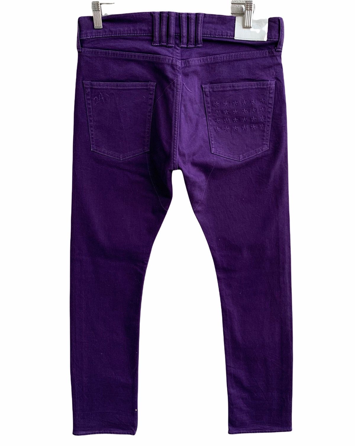 image of Vintage 24 Karat Denim Pants in Purple, Men's (Size 32)