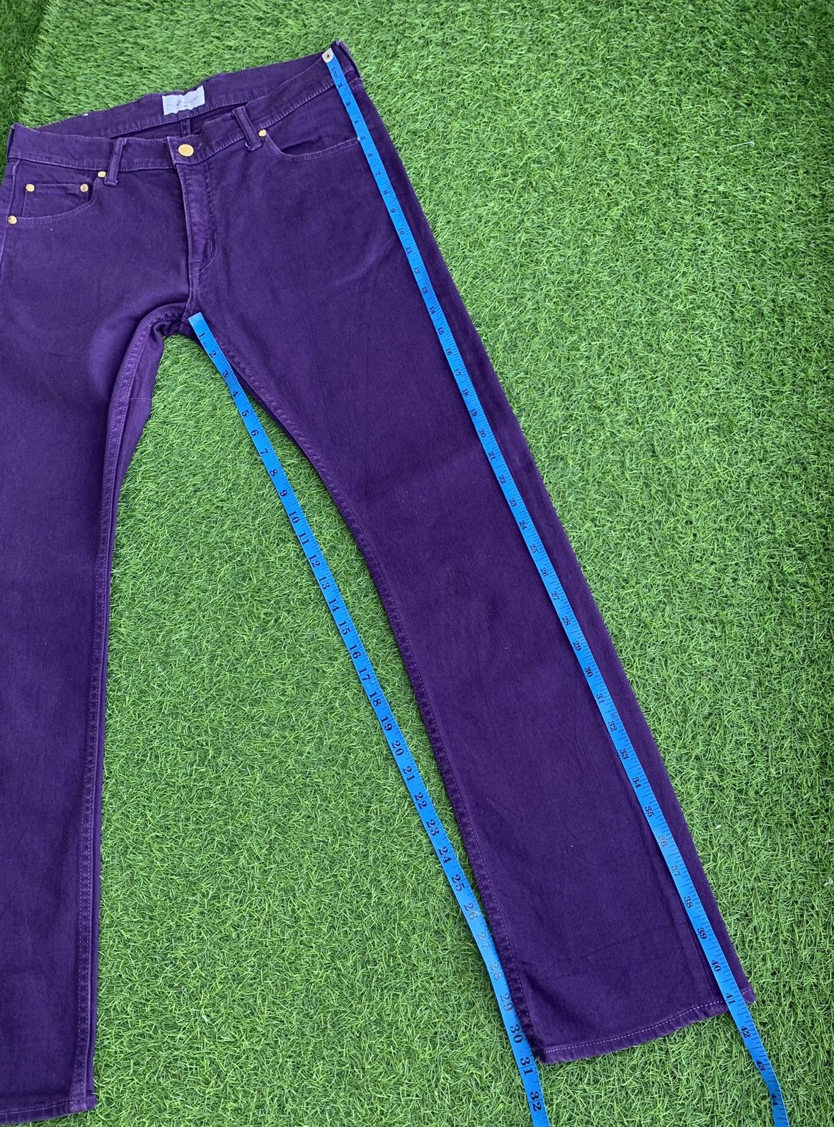 Japanese Brand Vintage Japanese Brand 24 karat Denim pants Size US 32 / EU 48 - 20 Thumbnail