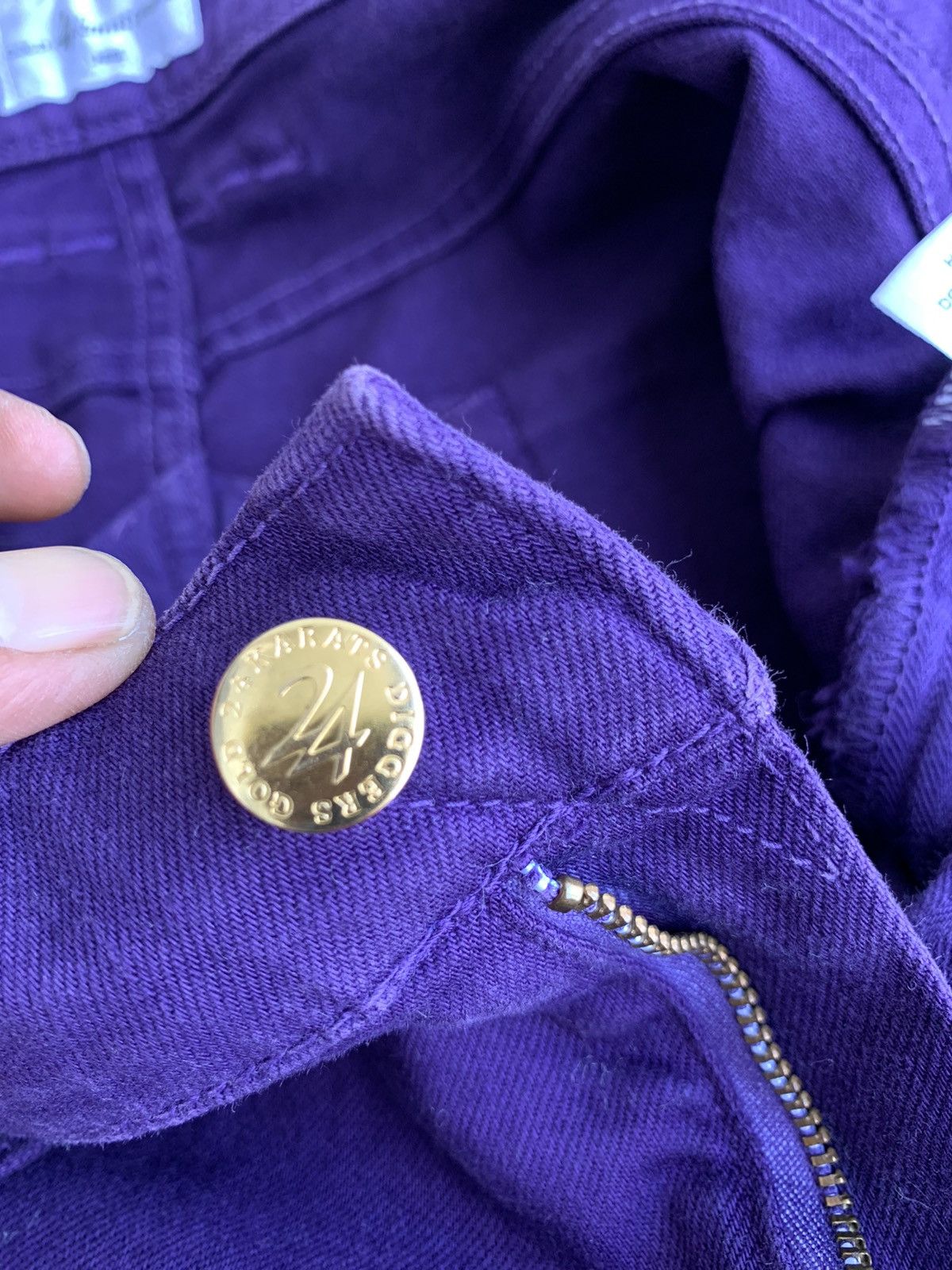 Japanese Brand Vintage Japanese Brand 24 karat Denim pants Size US 32 / EU 48 - 11 Thumbnail