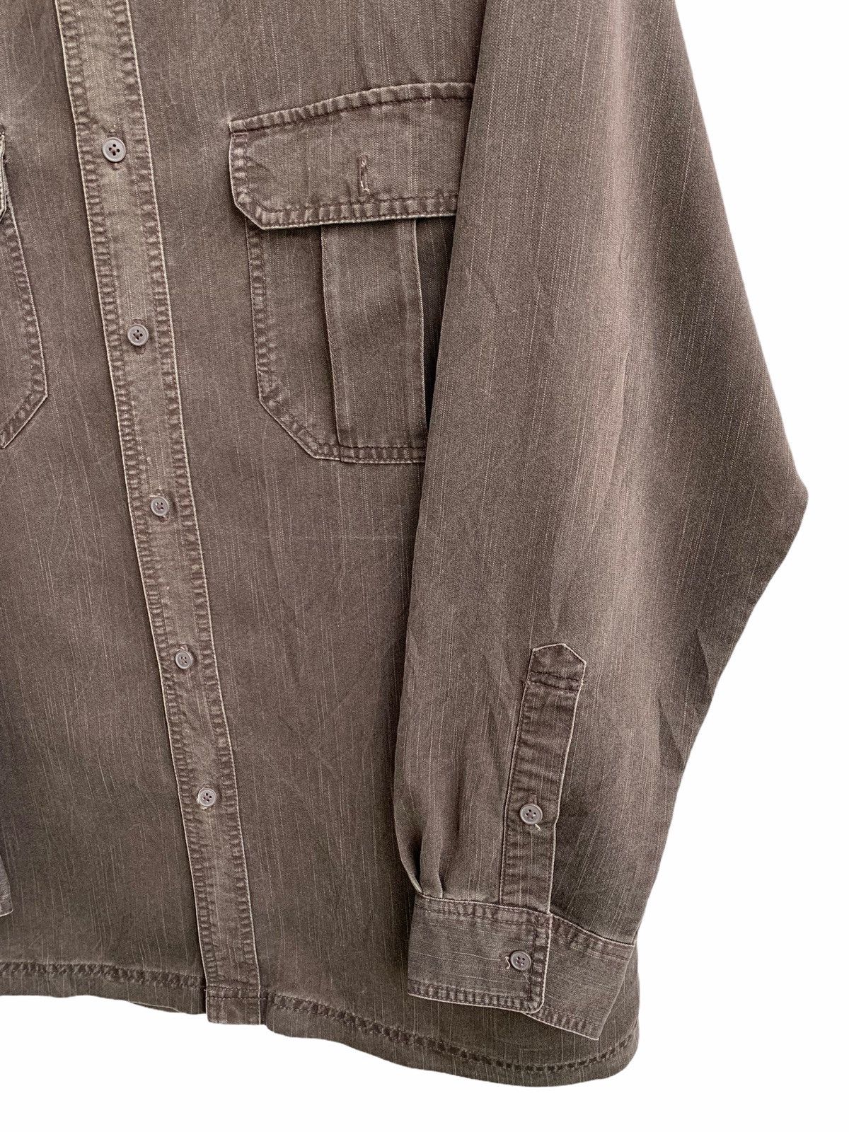 Y's for Men Vintage SacSny Ysaccy yohji Yamamoto Botton Hup Long Sleeve Size US L / EU 52-54 / 3 - 7 Thumbnail