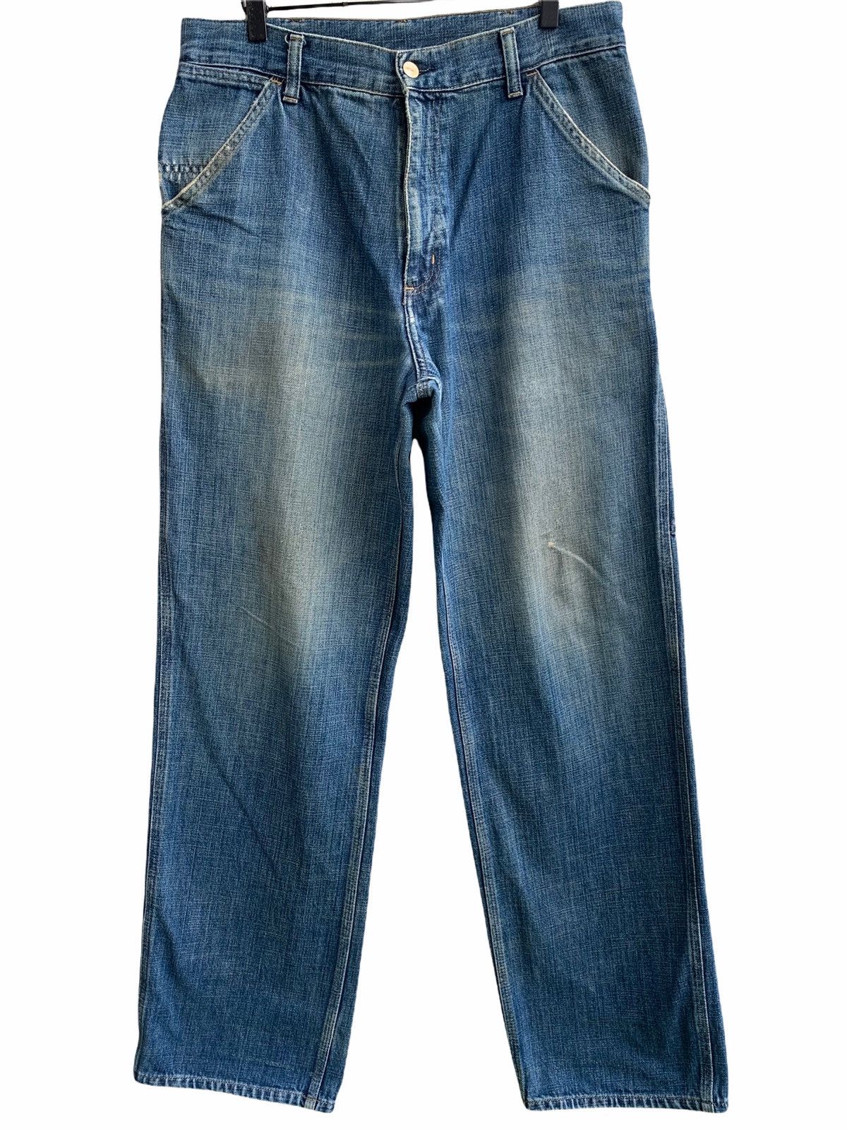 Carhartt Vintage Carhatt Worker Denim Jeans Size US 32 / EU 48 - 2 Thumbnail