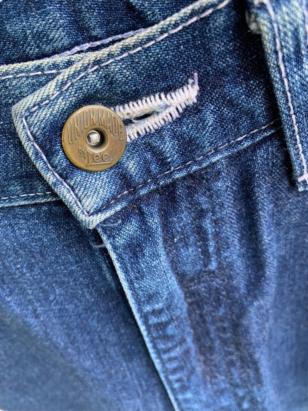 Lee LEE UNION MADE CARPENTER INDIGO DENIM (B875) Size US 29 - 10 Thumbnail
