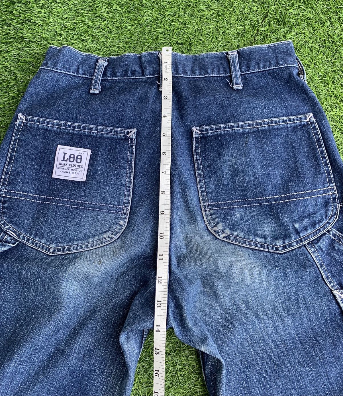 Lee LEE UNION MADE CARPENTER INDIGO DENIM (B875) Size US 29 - 16 Thumbnail