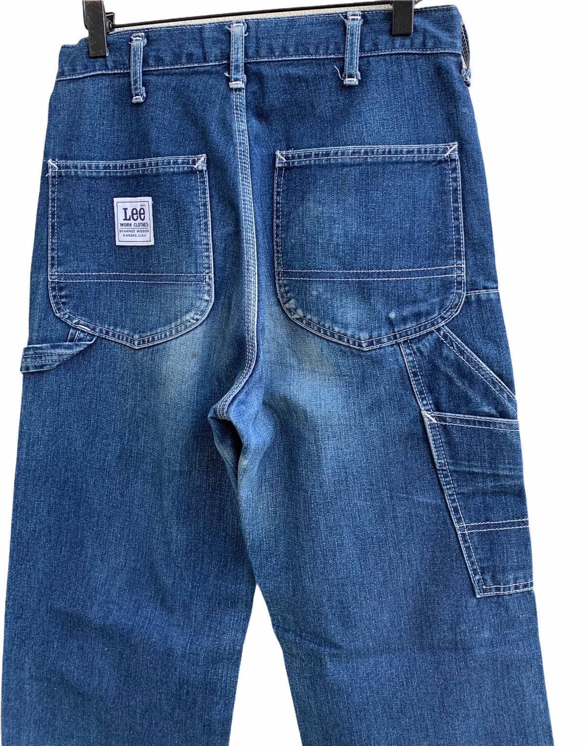 Lee LEE UNION MADE CARPENTER INDIGO DENIM (B875) Size US 29 - 8 Thumbnail