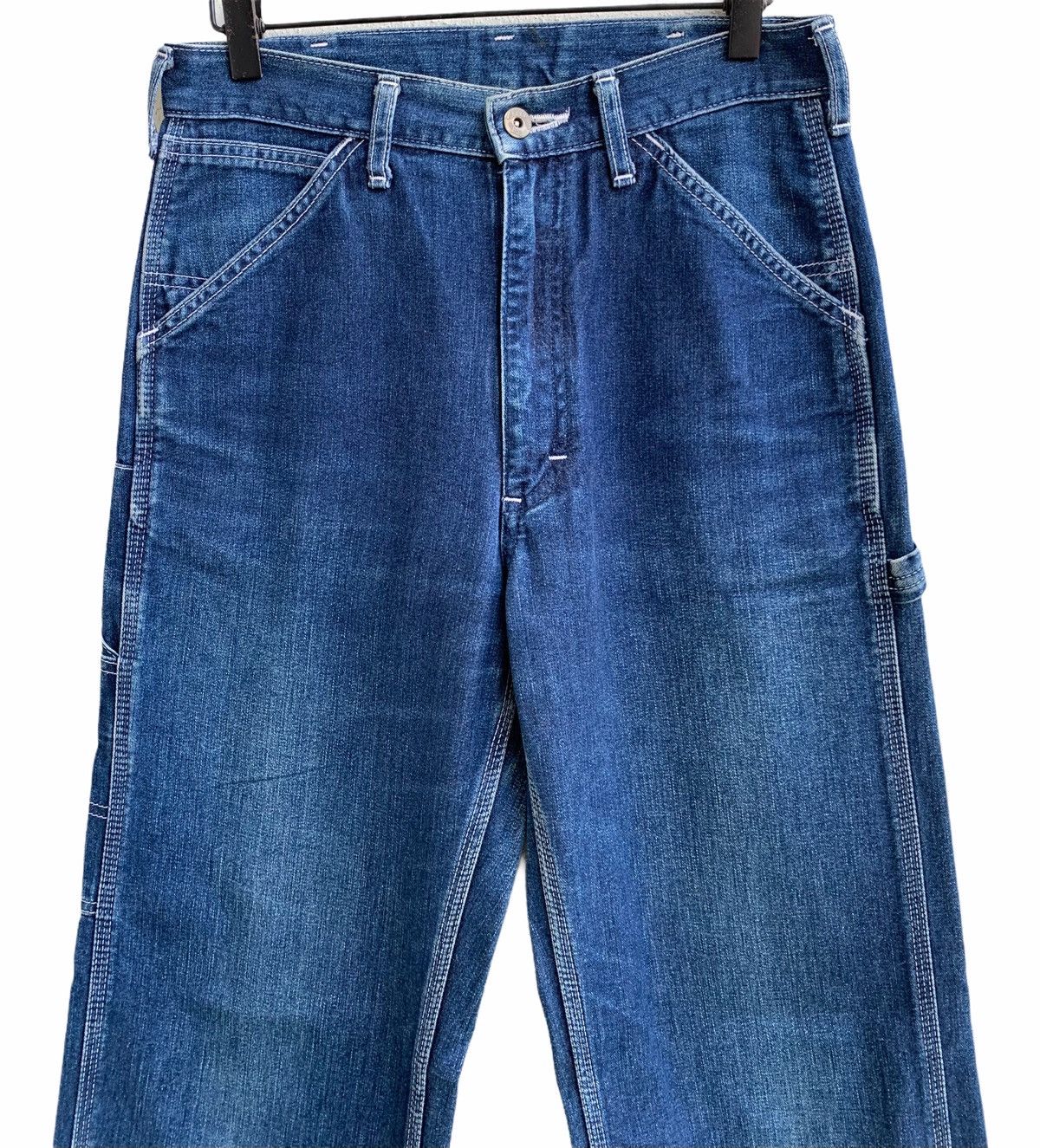 Lee LEE UNION MADE CARPENTER INDIGO DENIM (B875) Size US 29 - 11 Thumbnail