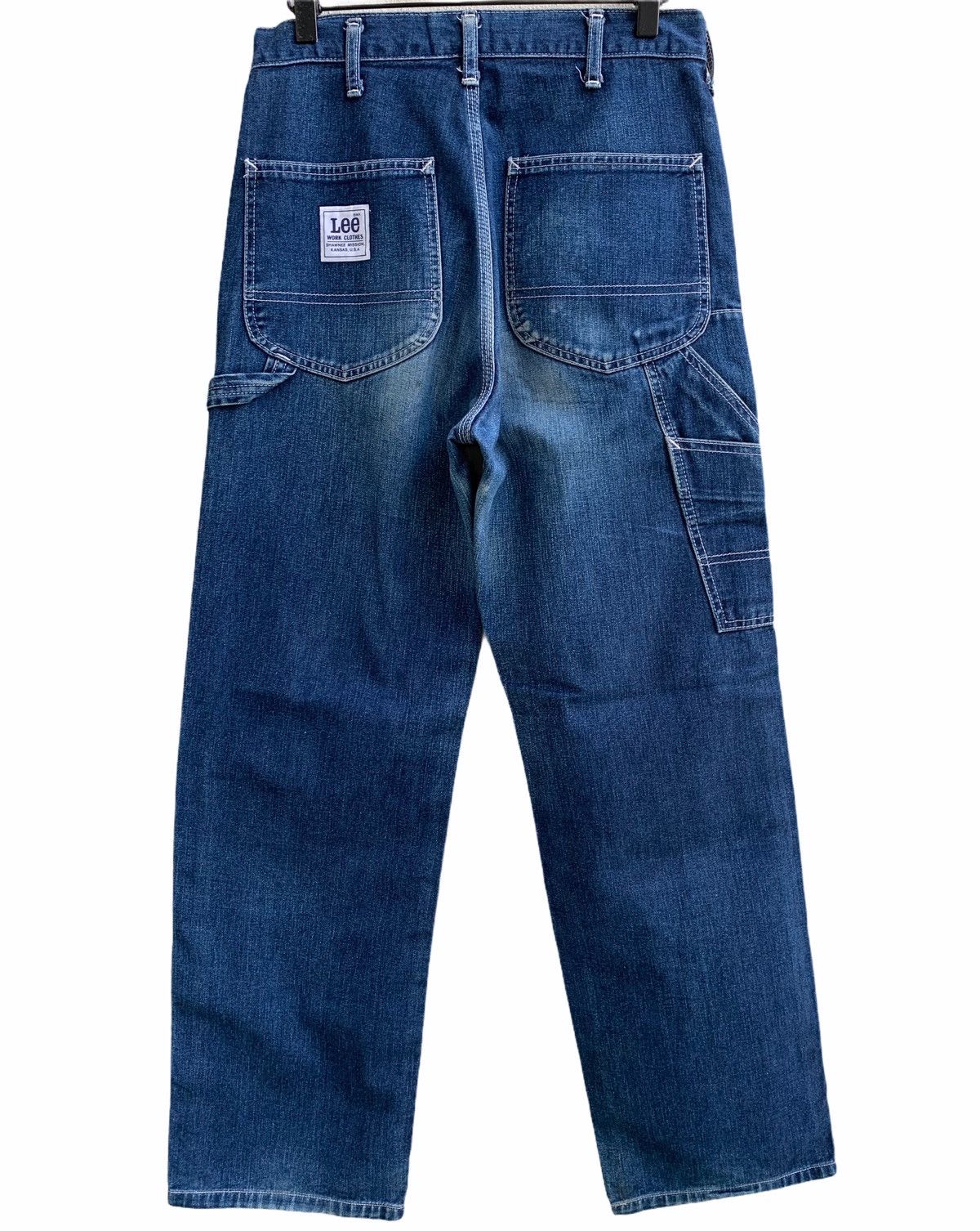 Lee LEE UNION MADE CARPENTER INDIGO DENIM (B875) Size US 29 - 1 Thumbnail