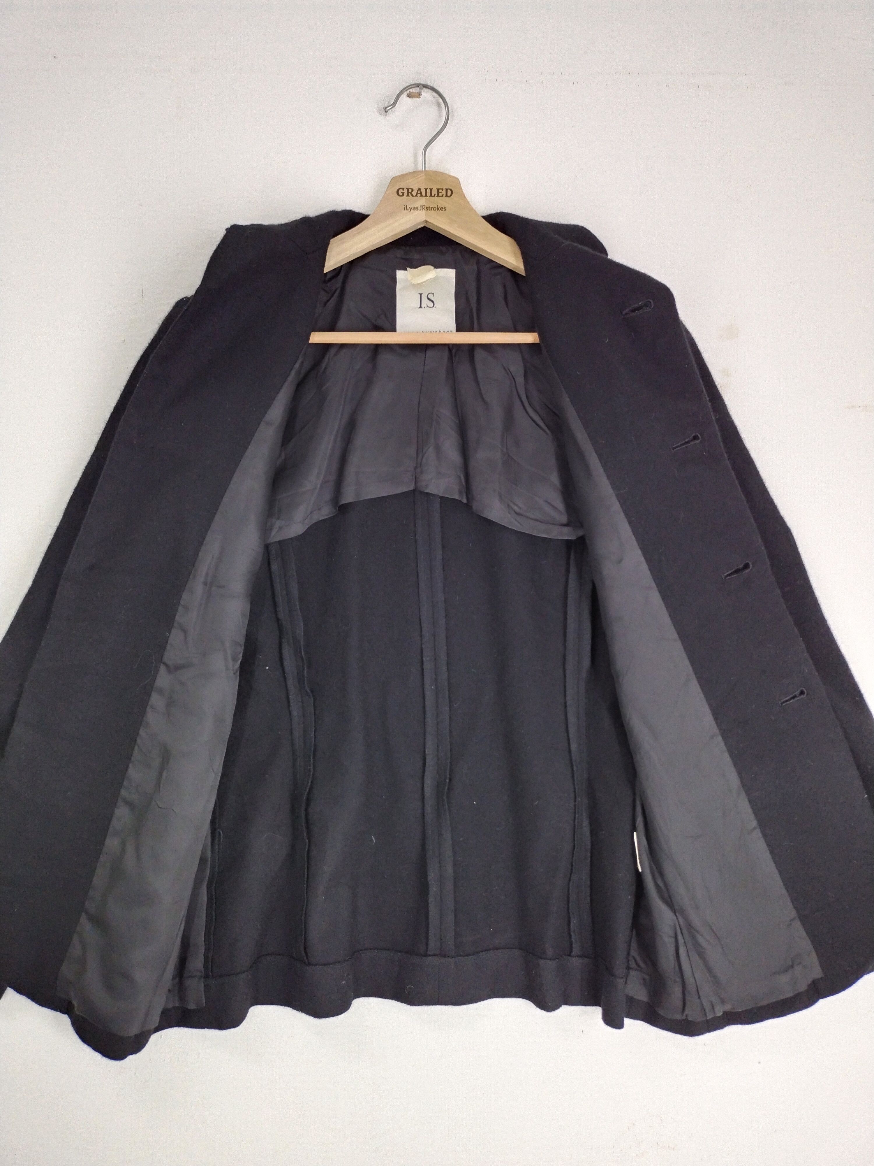 Issey Miyake VINTAGE SUNAO KUWAHARA HEAVY COAT JACKET Size US M / EU 48-50 / 2 - 8 Thumbnail