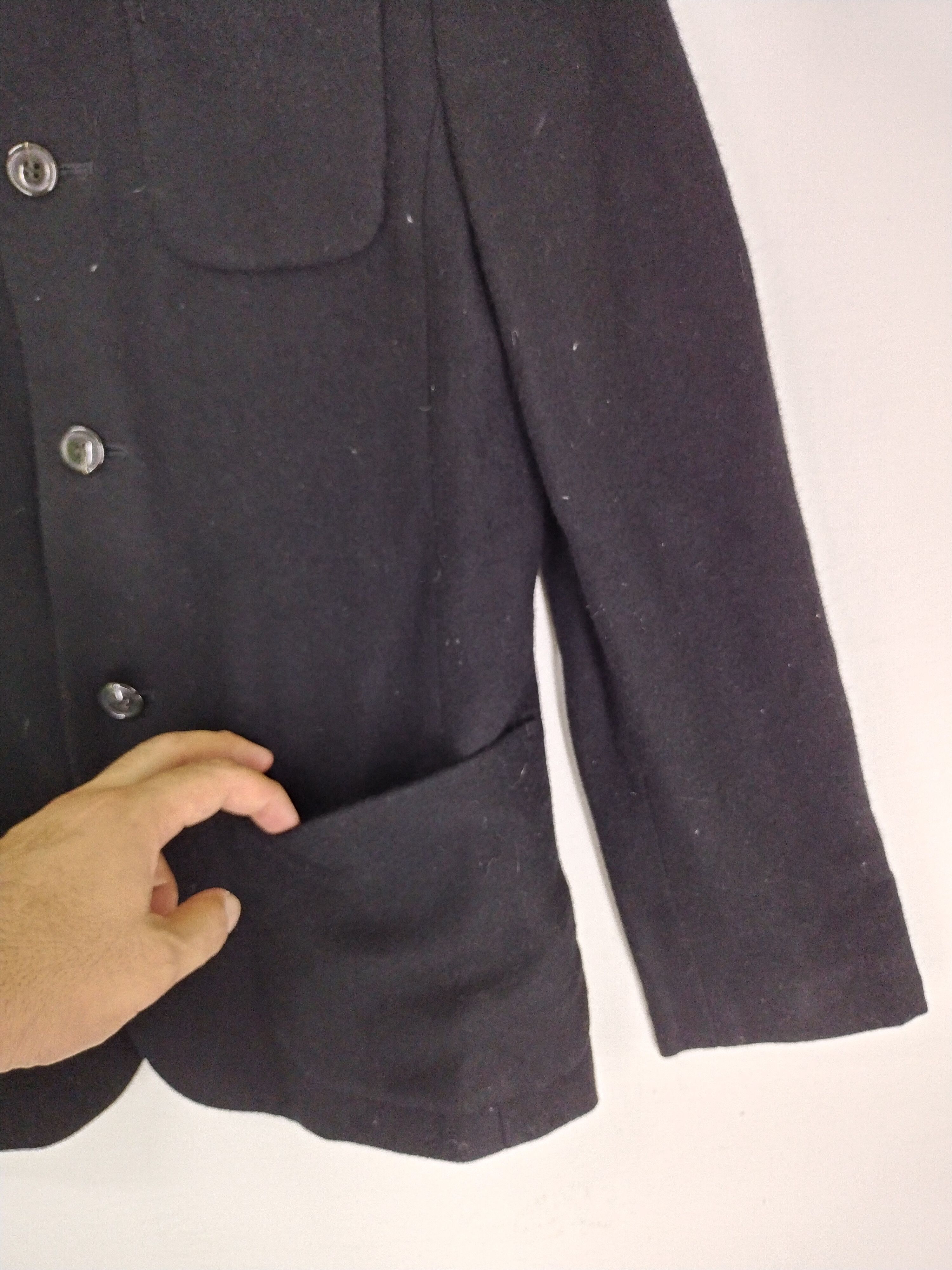Issey Miyake VINTAGE SUNAO KUWAHARA HEAVY COAT JACKET Size US M / EU 48-50 / 2 - 6 Thumbnail