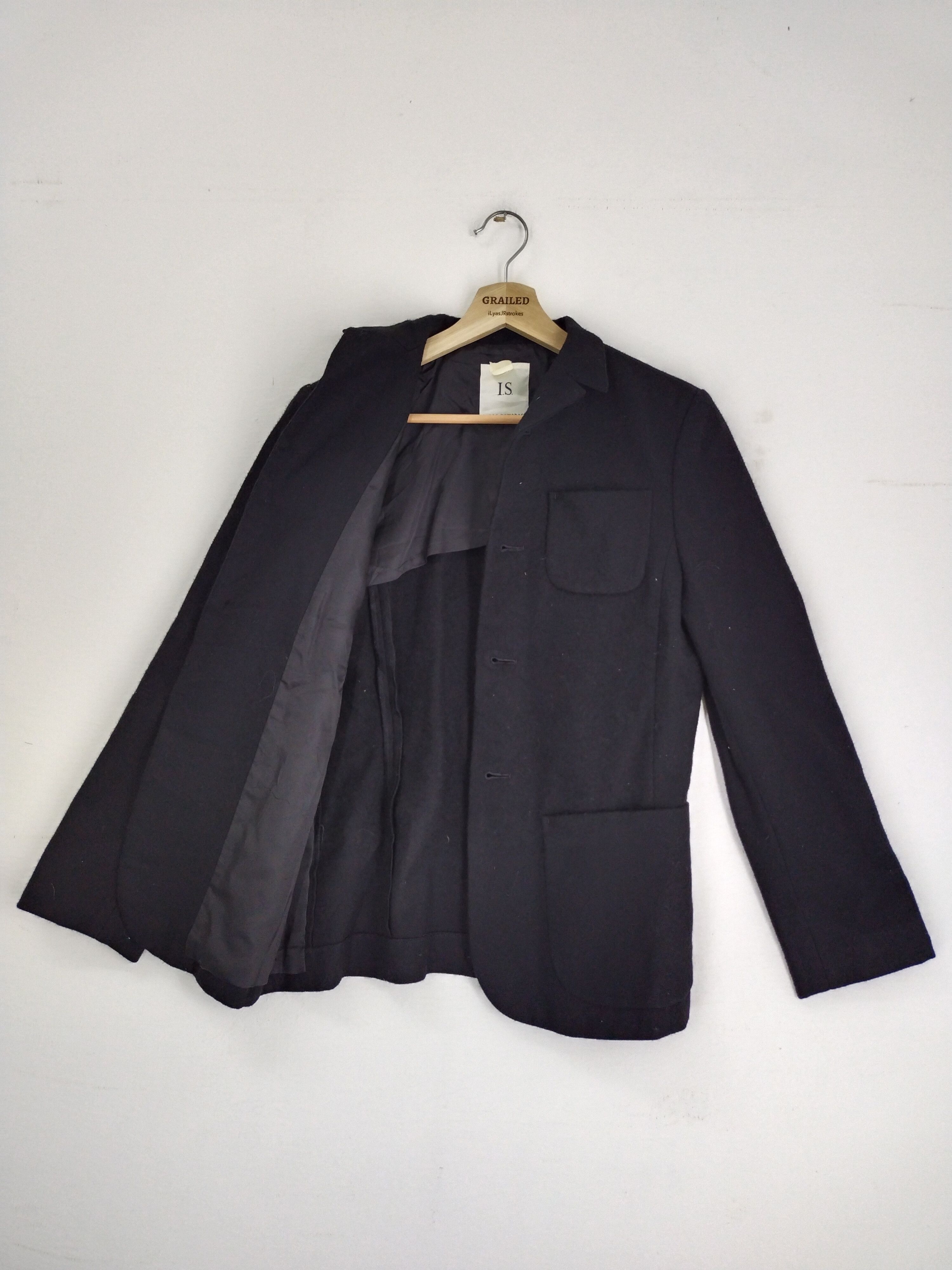 Issey Miyake VINTAGE SUNAO KUWAHARA HEAVY COAT JACKET Size US M / EU 48-50 / 2 - 7 Thumbnail