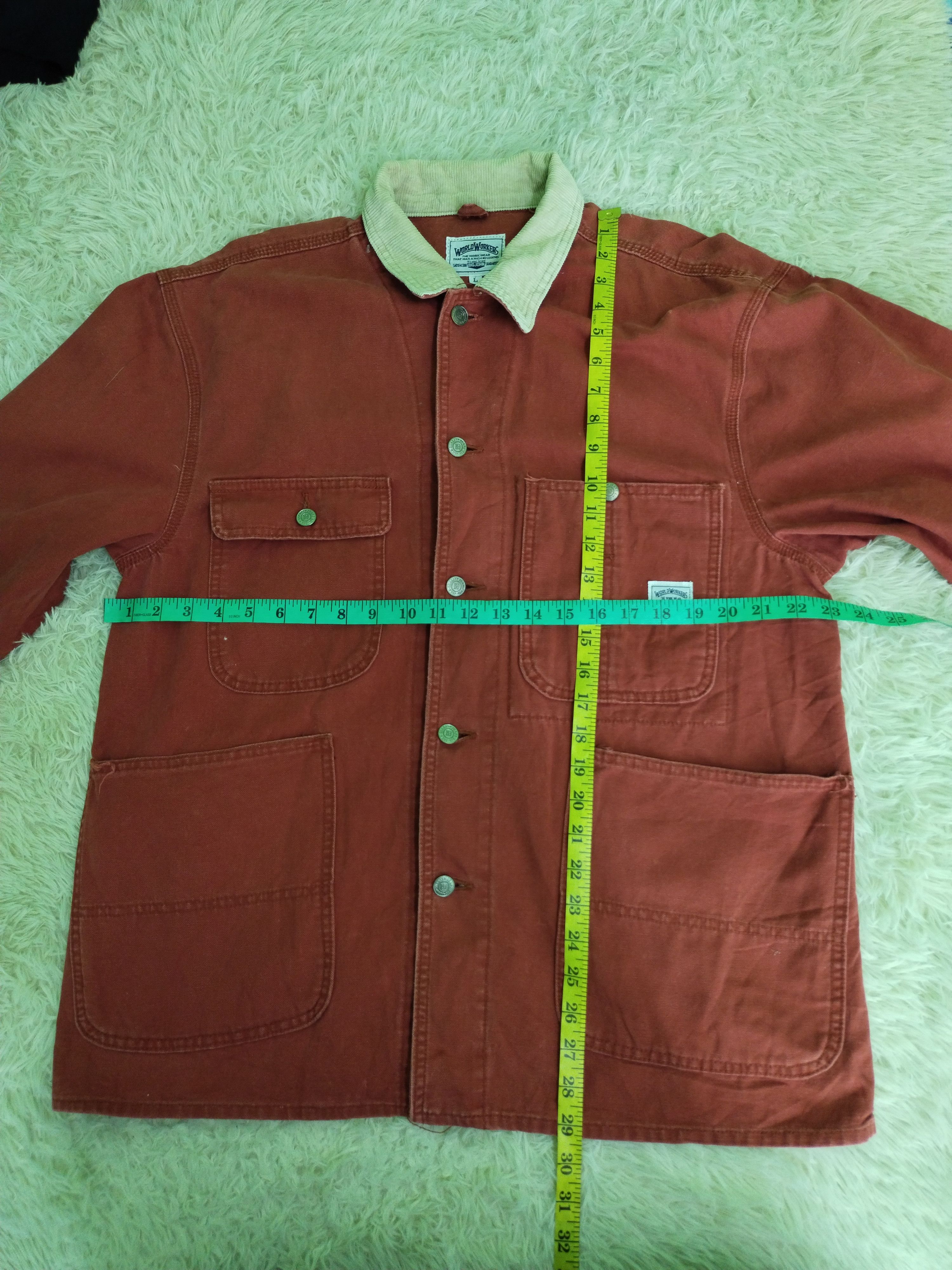 Big John Vintage Big John World Worker Red Jacket Size US L / EU 52-54 / 3 - 17 Thumbnail