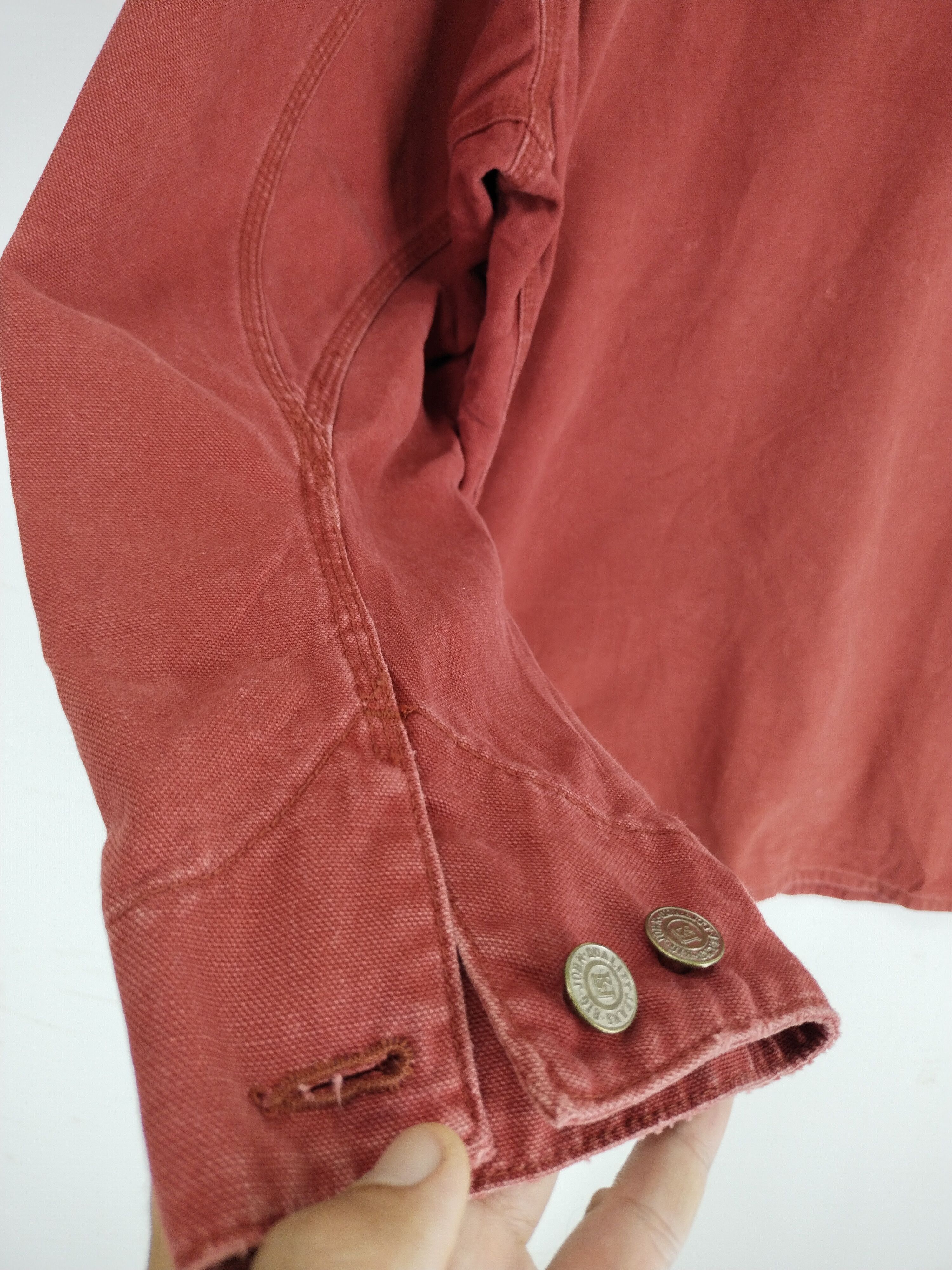 Big John Vintage Big John World Worker Red Jacket Size US L / EU 52-54 / 3 - 8 Thumbnail
