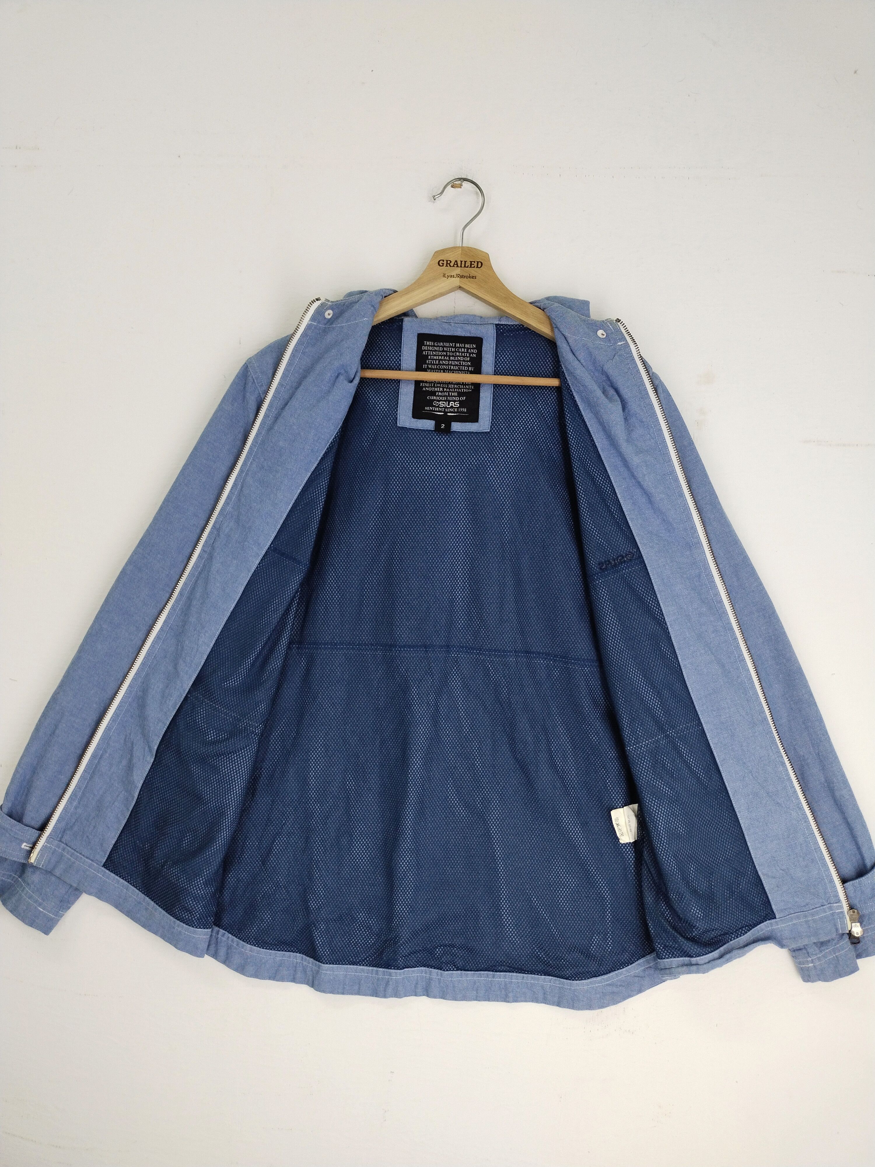 Japanese Brand × Silas × Vintage Vintage 90s SILAS Hoodie Light Jacket Size US M / EU 48-50 / 2 - 12 Thumbnail