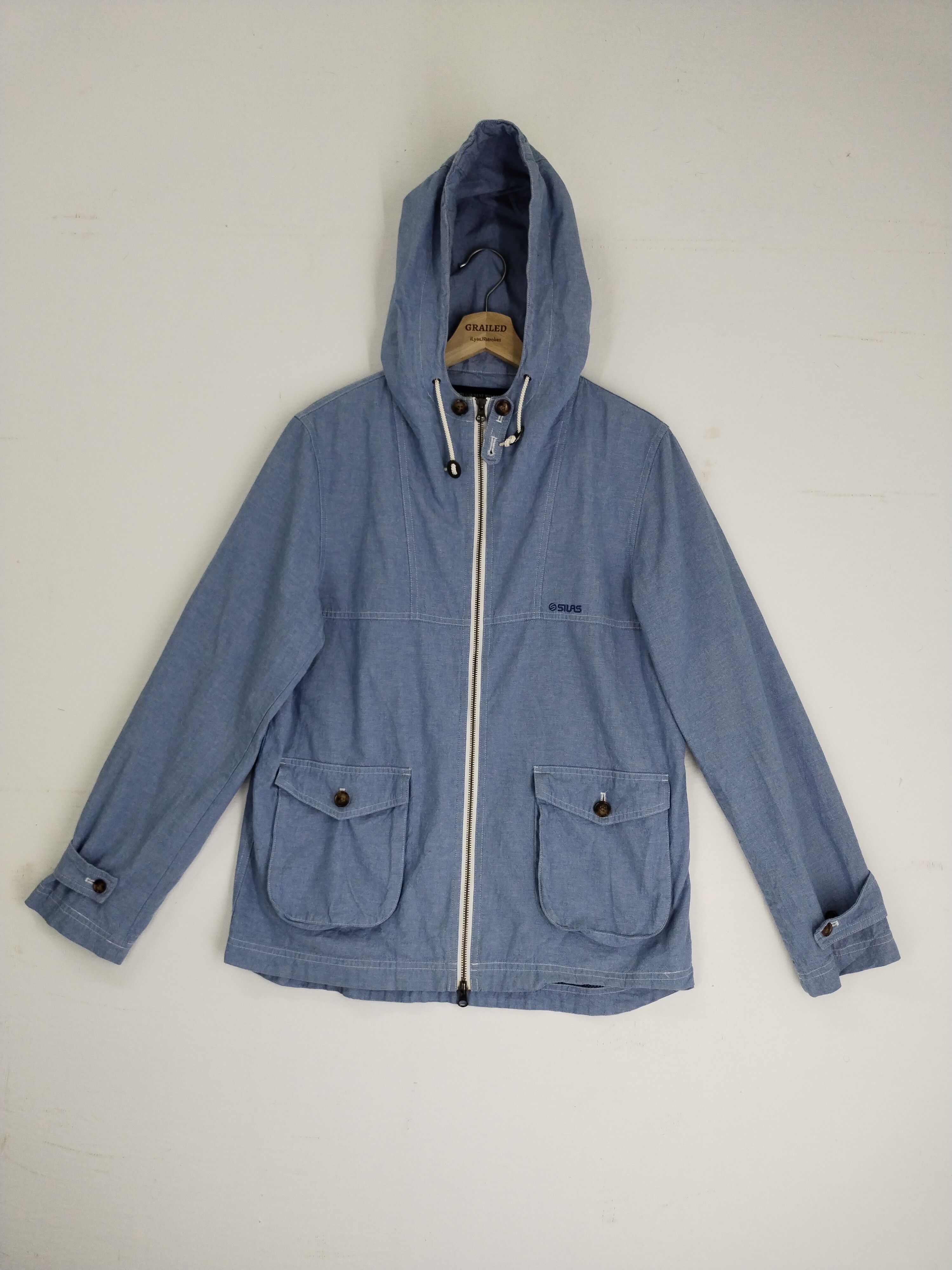 Japanese Brand × Silas × Vintage Vintage 90s SILAS Hoodie Light Jacket Size US M / EU 48-50 / 2 - 5 Thumbnail