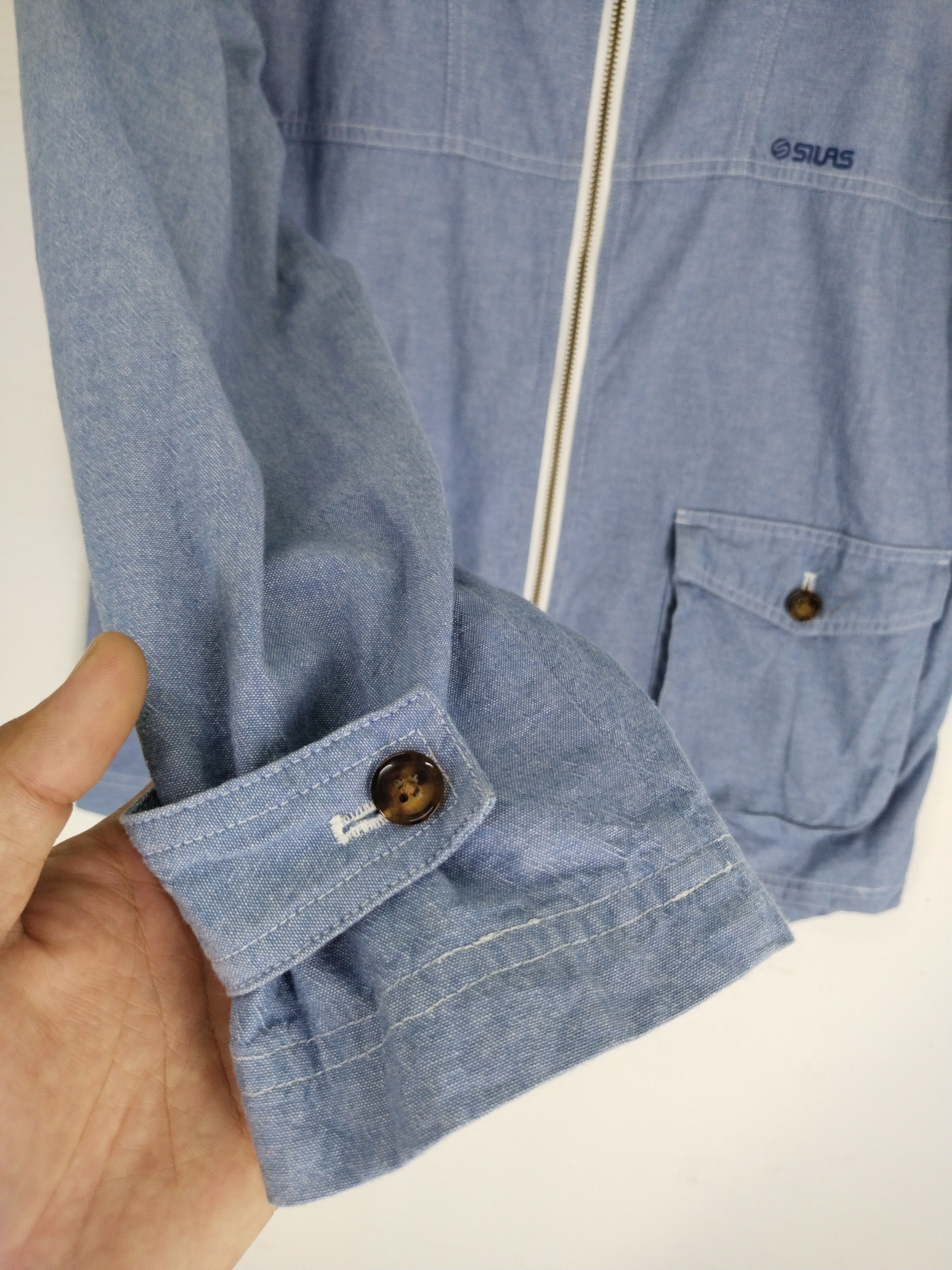 Japanese Brand × Silas × Vintage Vintage 90s SILAS Hoodie Light Jacket Size US M / EU 48-50 / 2 - 8 Thumbnail