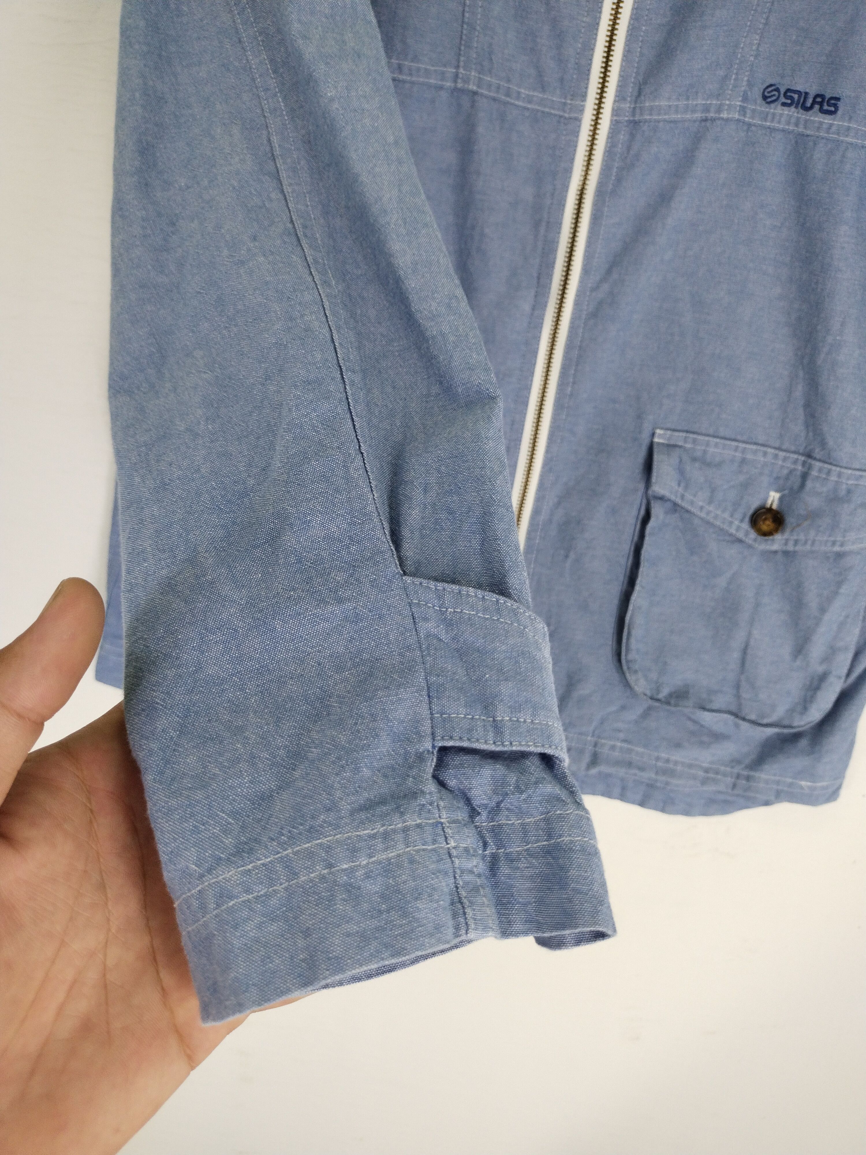 Japanese Brand × Silas × Vintage Vintage 90s SILAS Hoodie Light Jacket Size US M / EU 48-50 / 2 - 7 Thumbnail