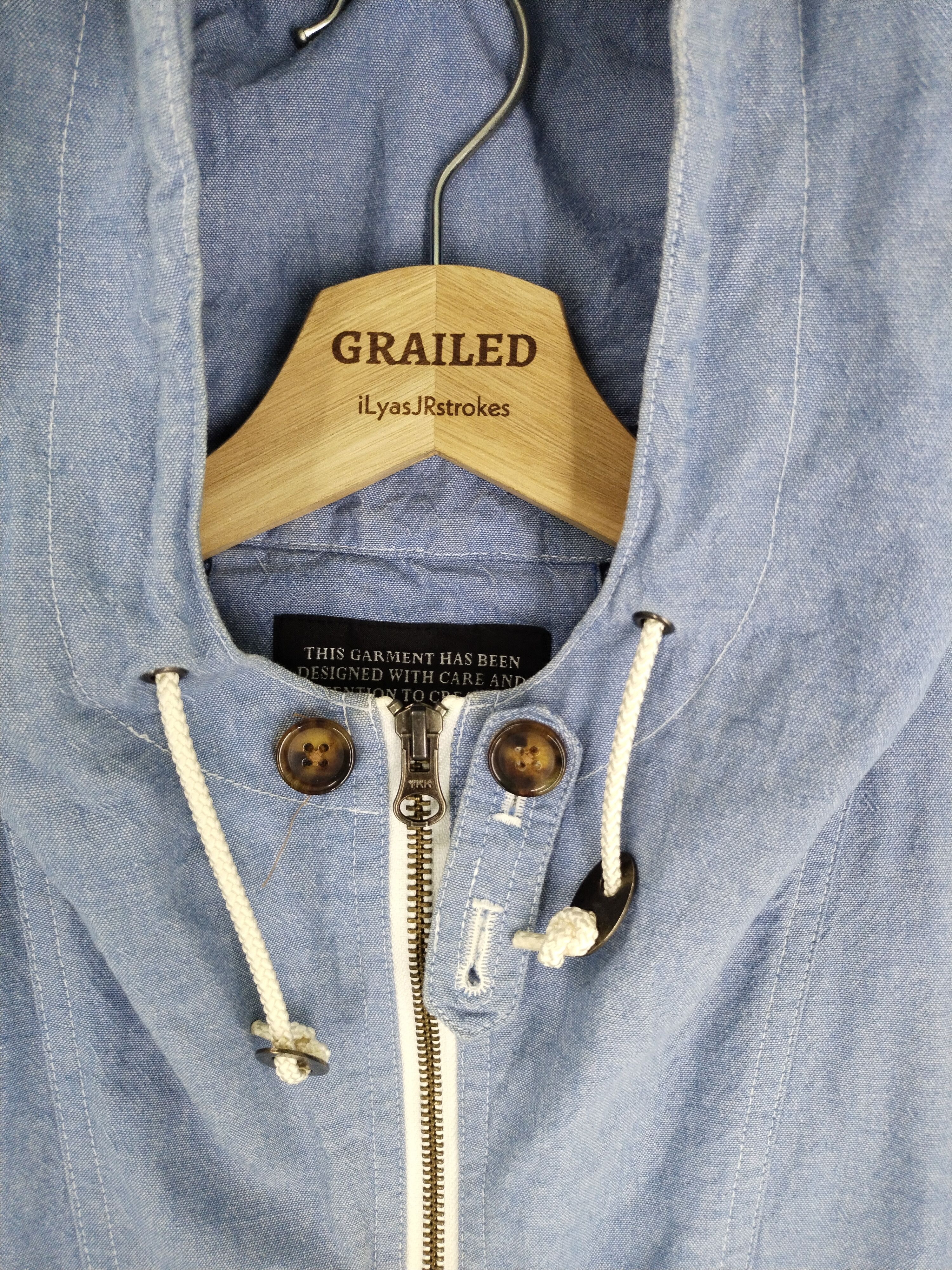 Japanese Brand × Silas × Vintage Vintage 90s SILAS Hoodie Light Jacket Size US M / EU 48-50 / 2 - 19 Thumbnail
